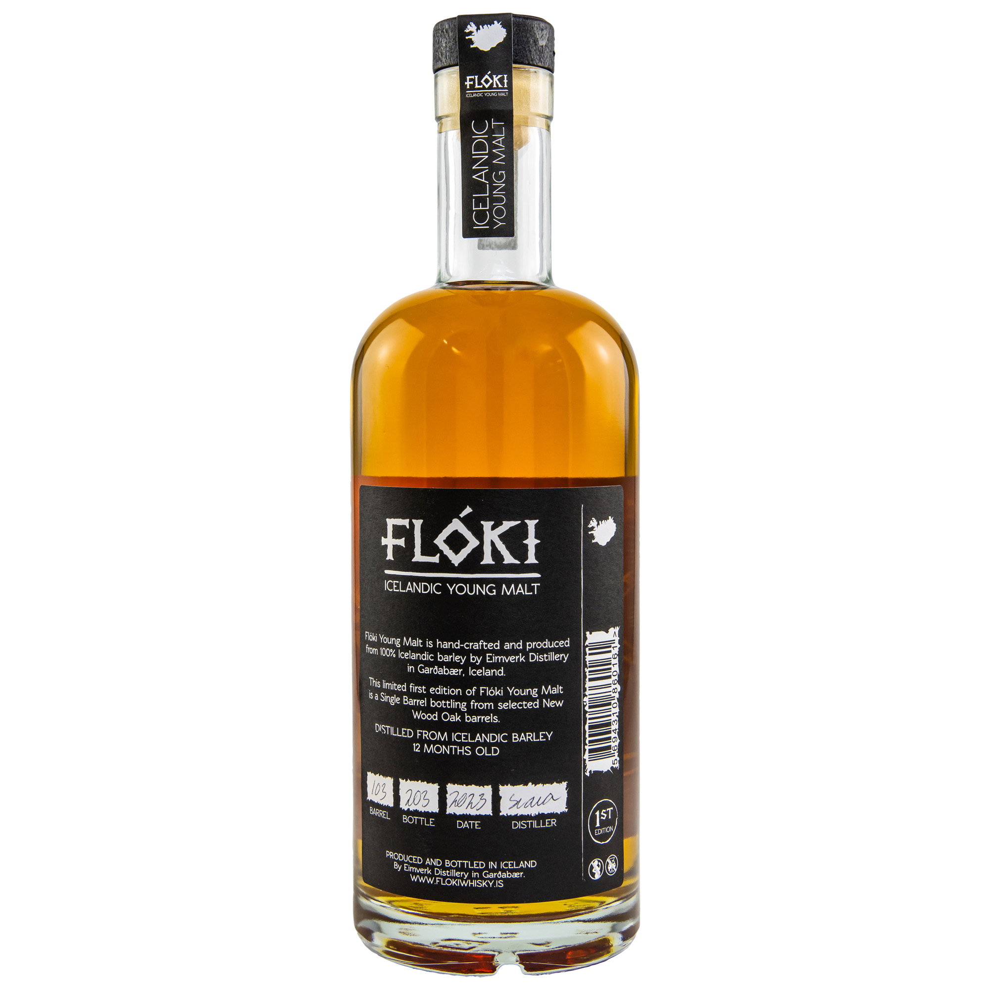 Floki Young Malt Single Barrel Bottling - 700ml