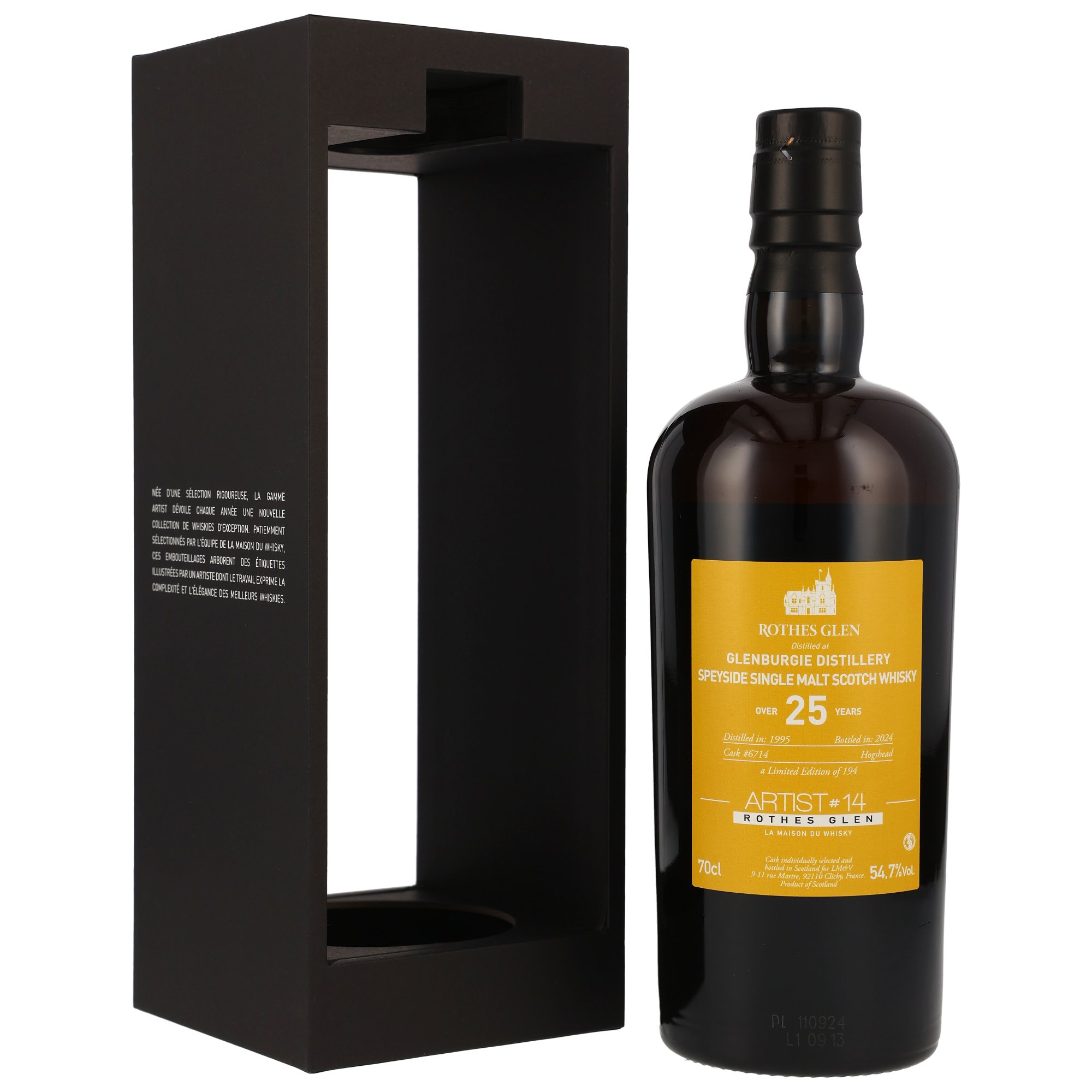 Glenburgie 1995/2024 - Over 25 y.o. - Hogshead #6714 - Artist #14