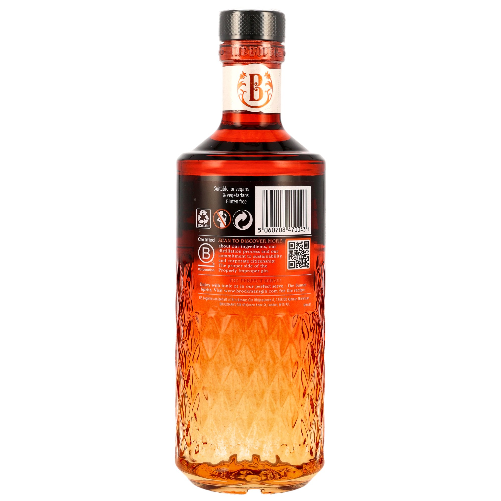 Brockmans Orange Kiss Gin - neue Ausstattung