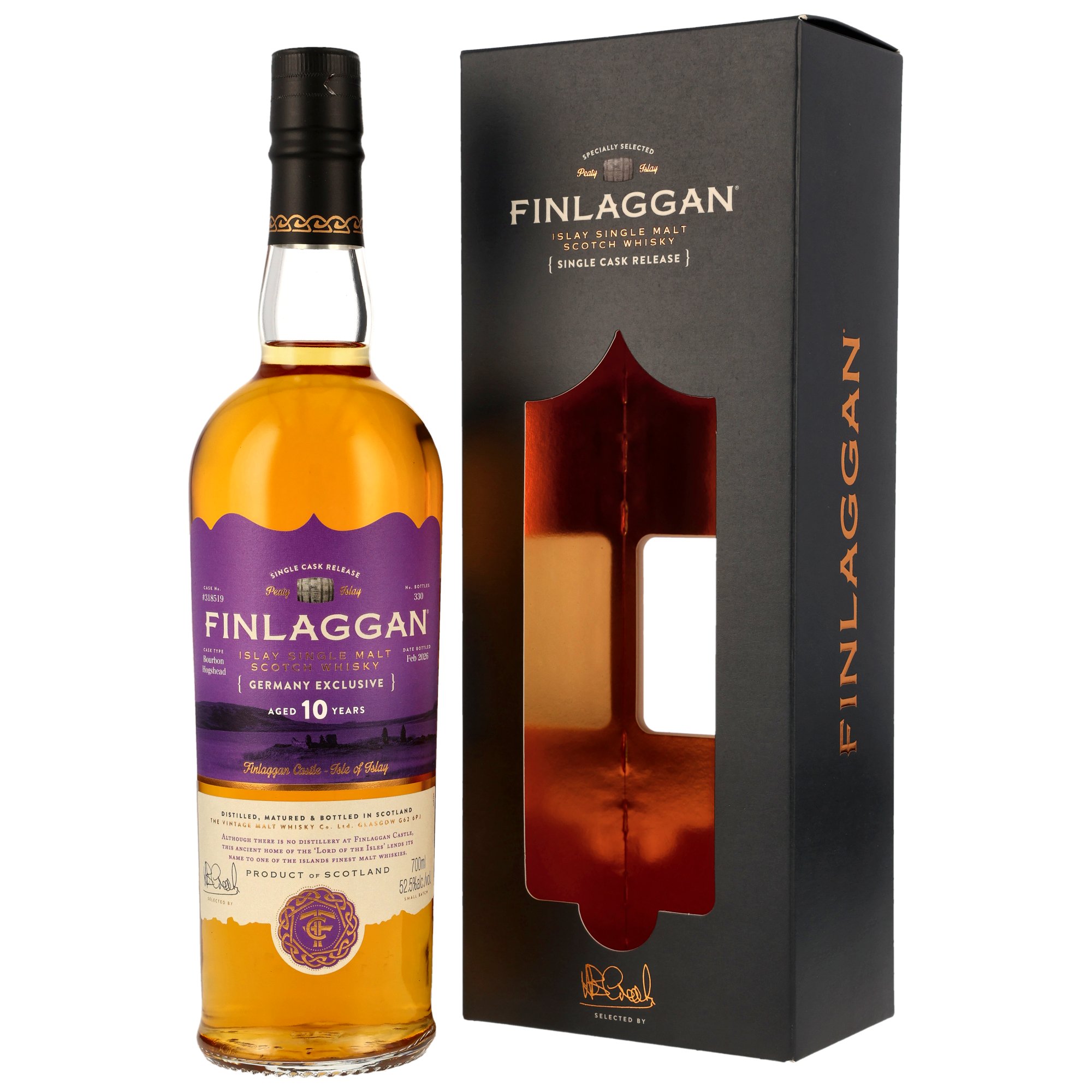 Finlaggan 10 y.o. Ex Bourbon Single Cask #318519