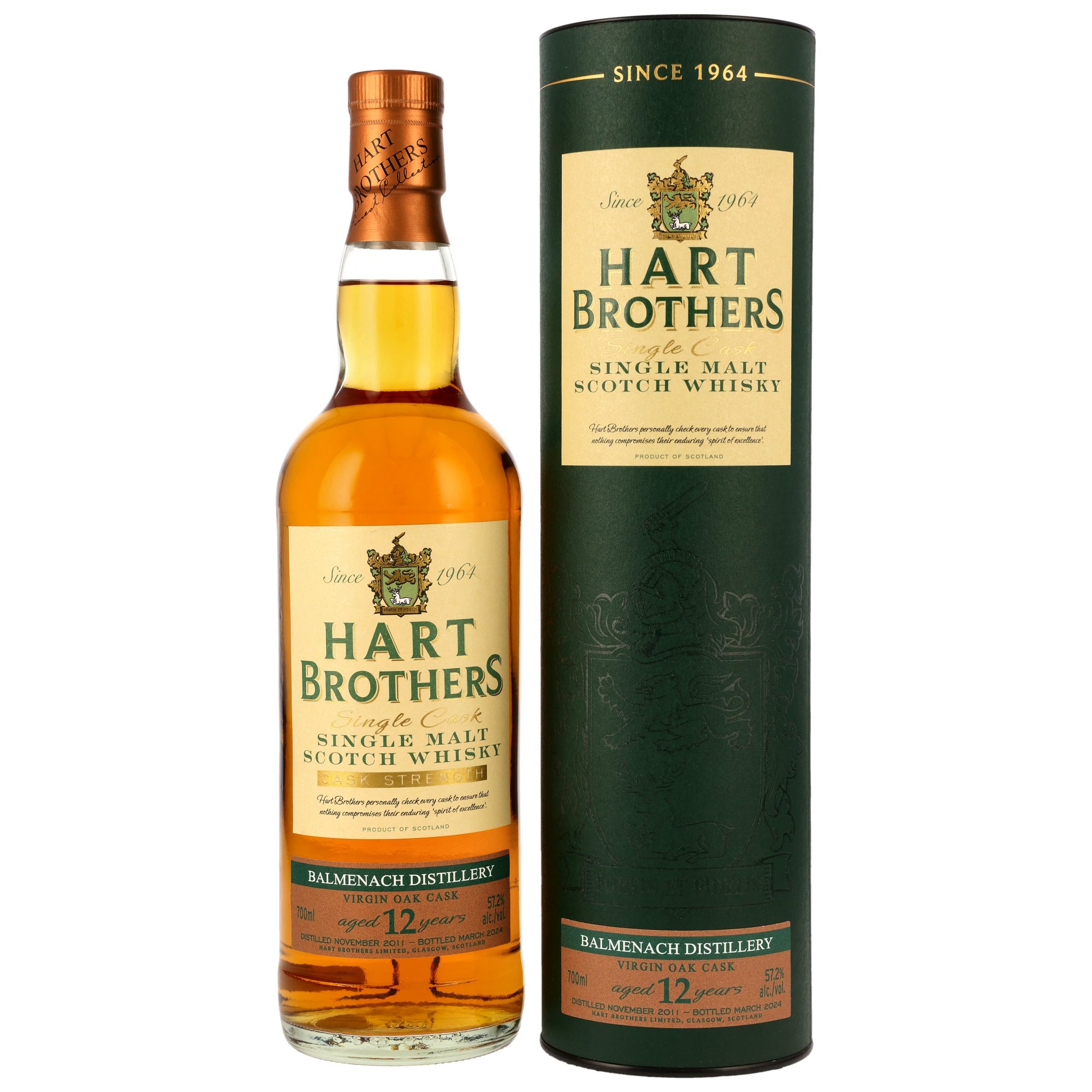 Balmenach 2011/2024 - 12 y.o. - Virgin Oak Cask - Hart Brothers