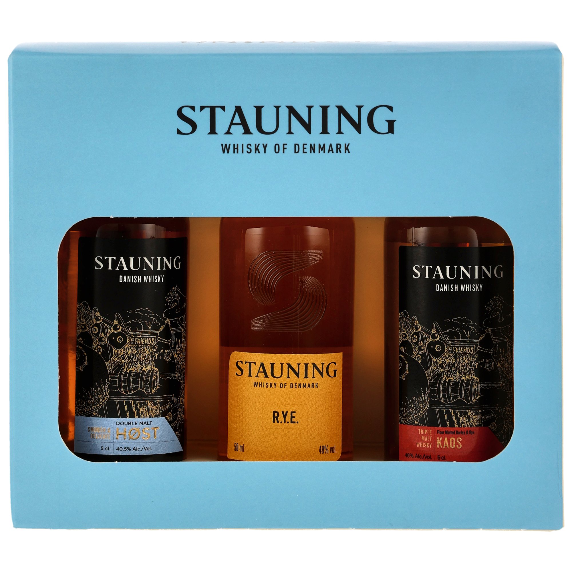 Stauning Core Set Mini Collection - Danish Whisky - Neue Ausstattung