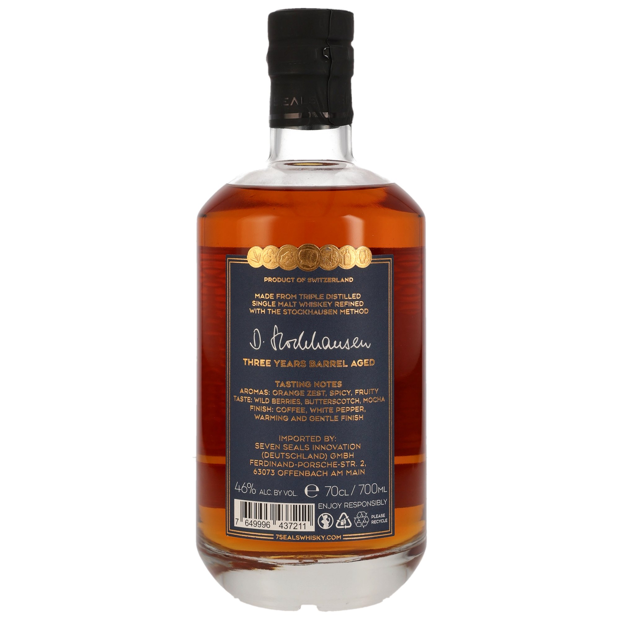 Seven Seals Malted Barley Spirit Amarone Wood Finish Neue Ausstattung 2024