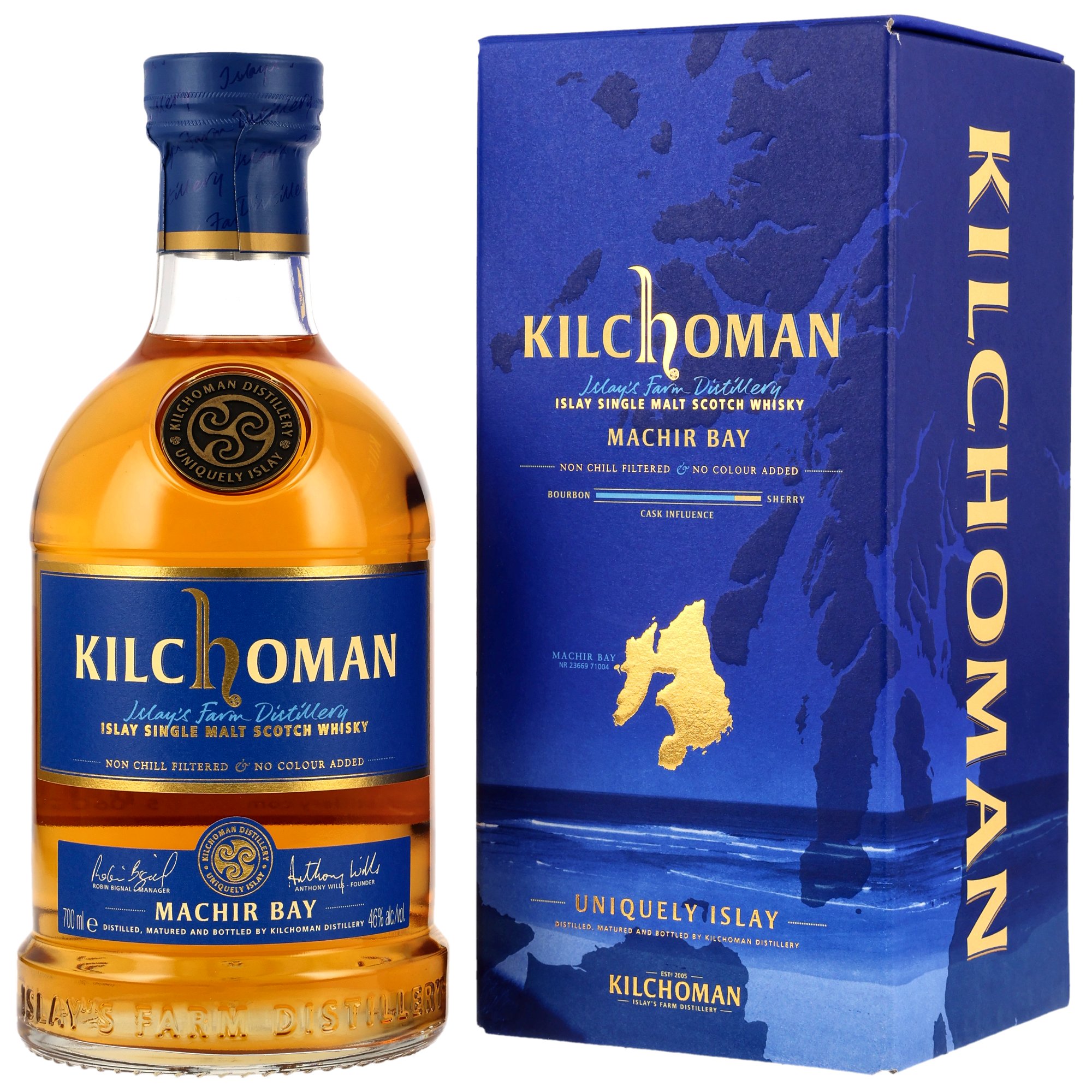 Kilchoman Machir Bay - blaues Etikett