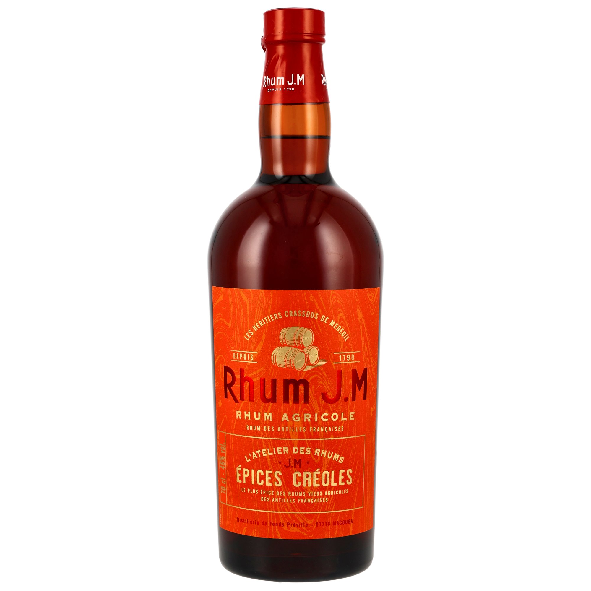 Rhum J.M Epices Creoles