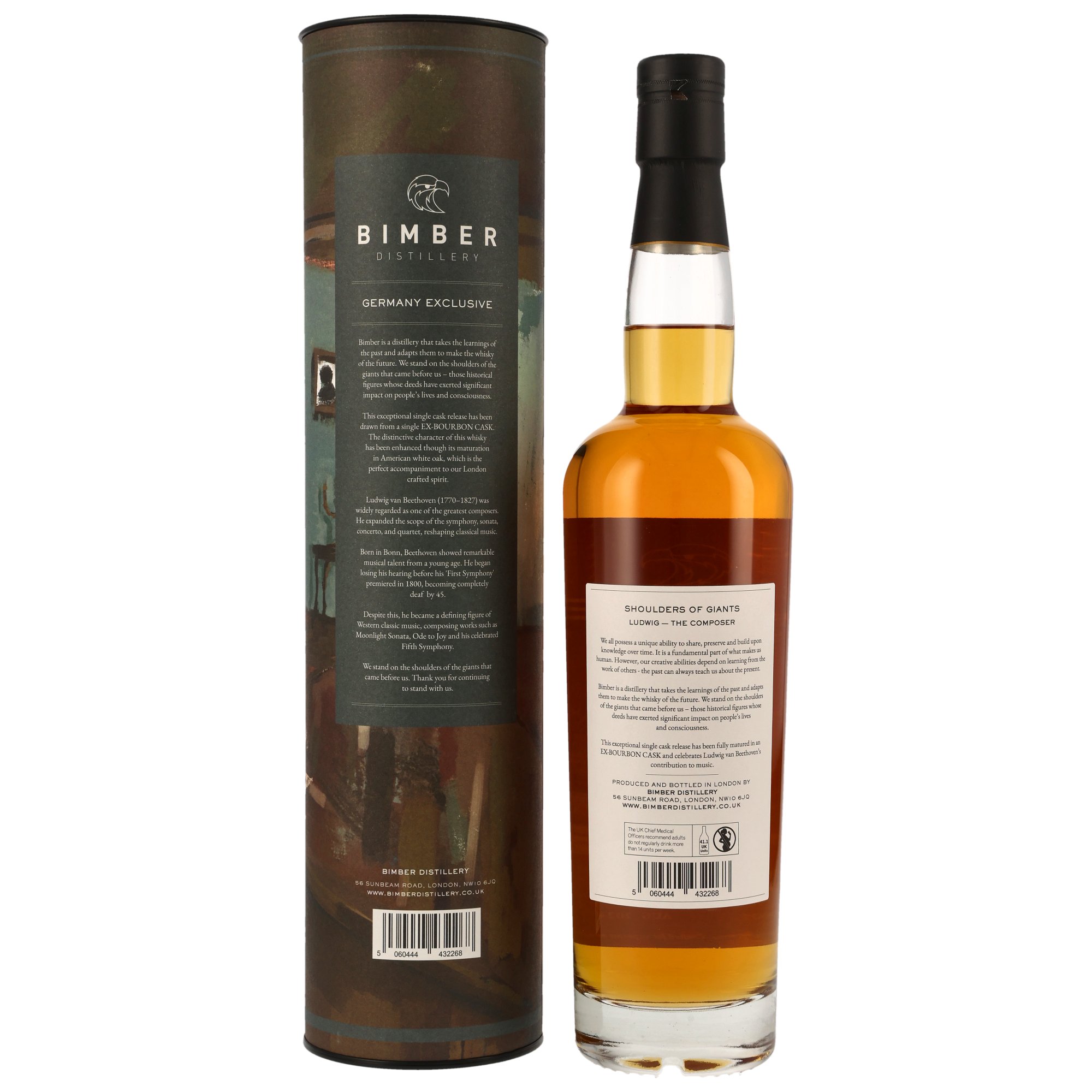 Bimber Single Malt London Whisky - Bourbon Cask #402 - for Germany