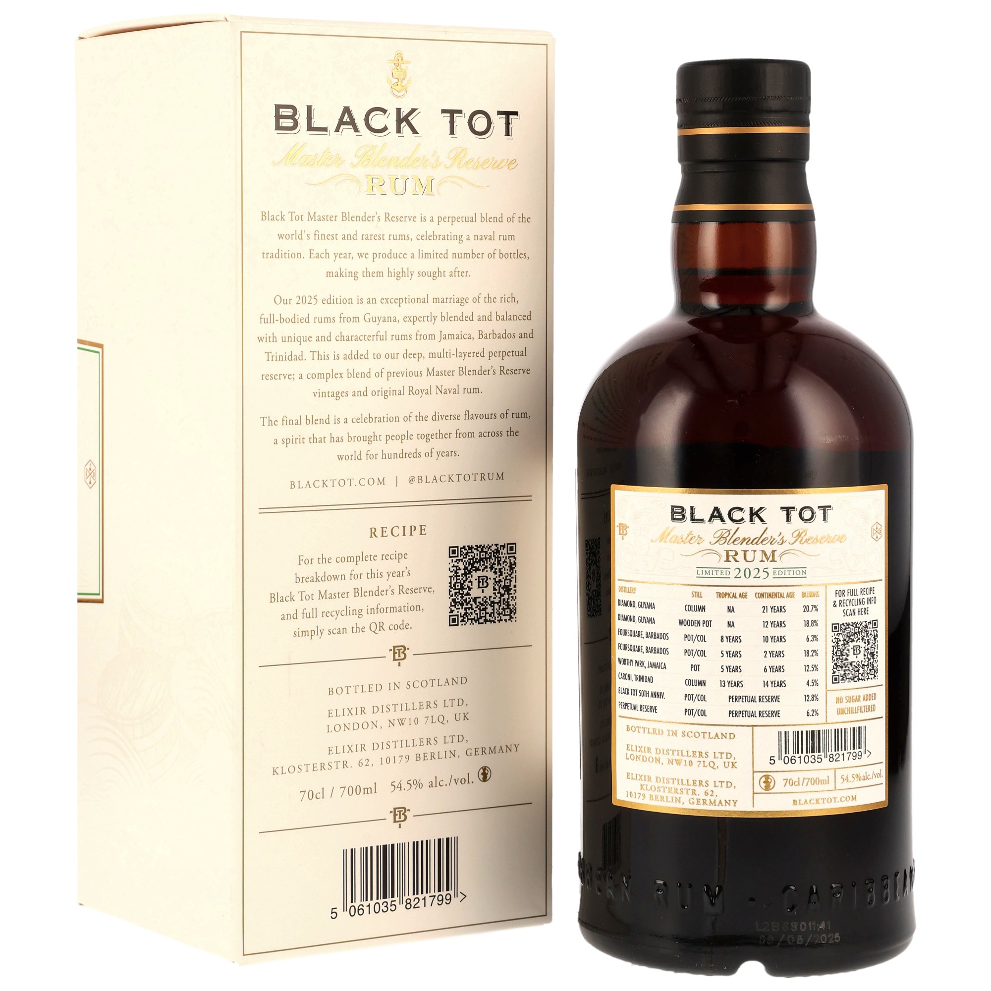 Black Tot Master Blender´s Reserve 2025