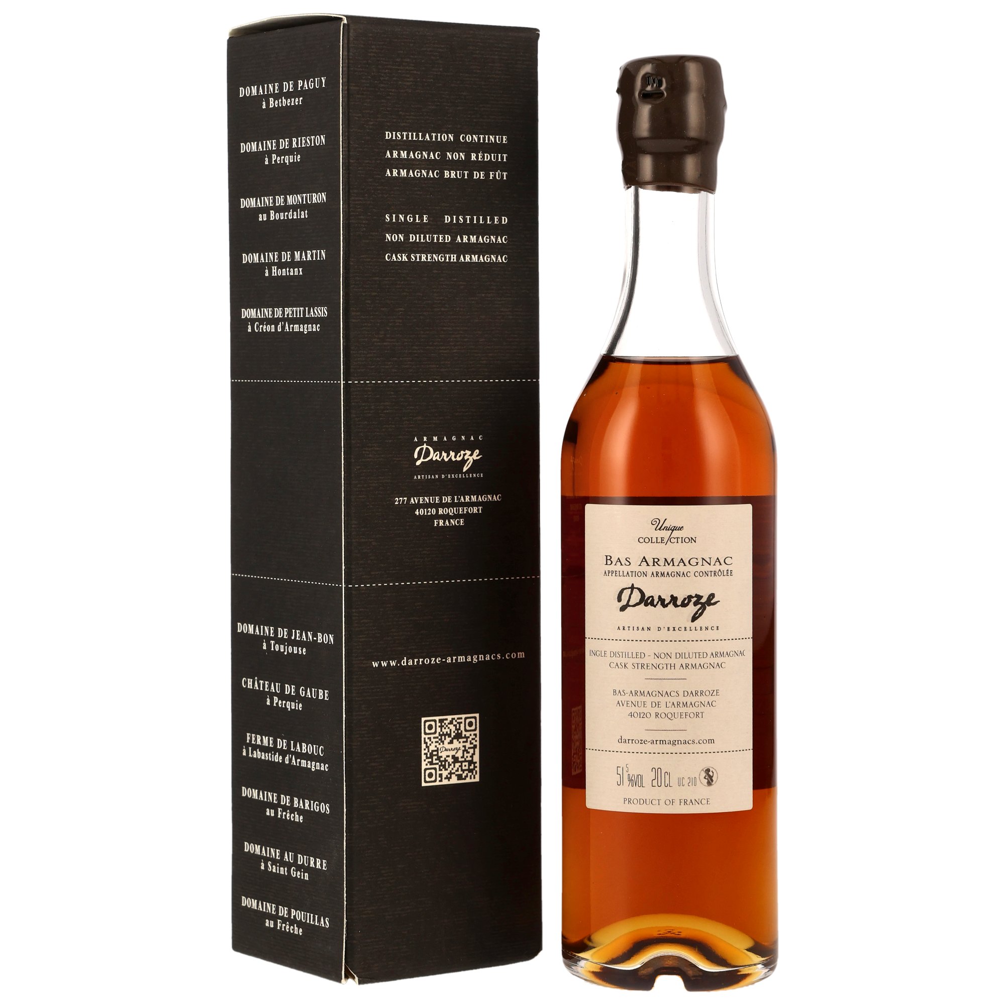 Domaine de Mandillet 1976/2026 - 50 y.o. - 200ml - Armagnac Darroze