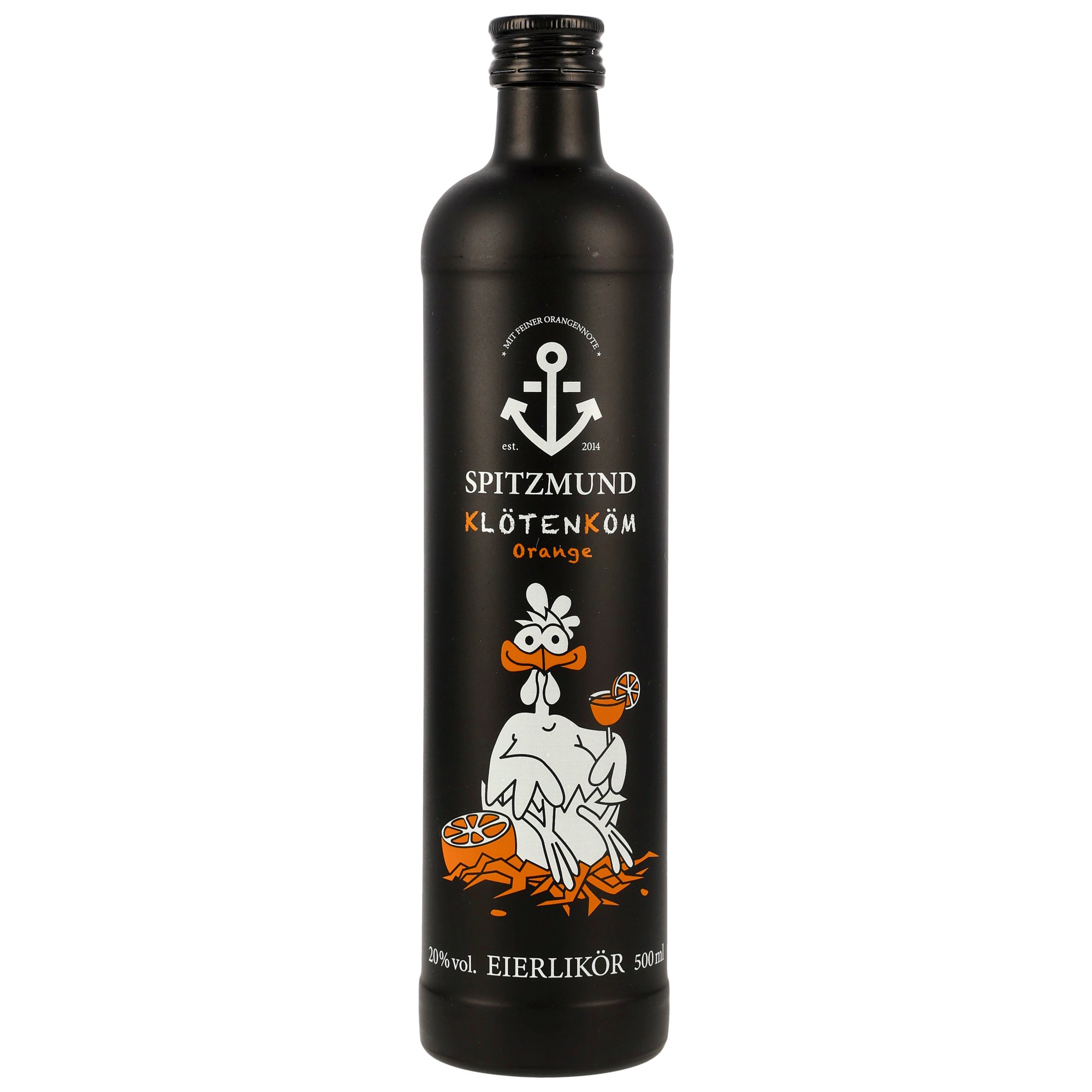 Spitzmund Klötenköm Eierlikör mit Orange