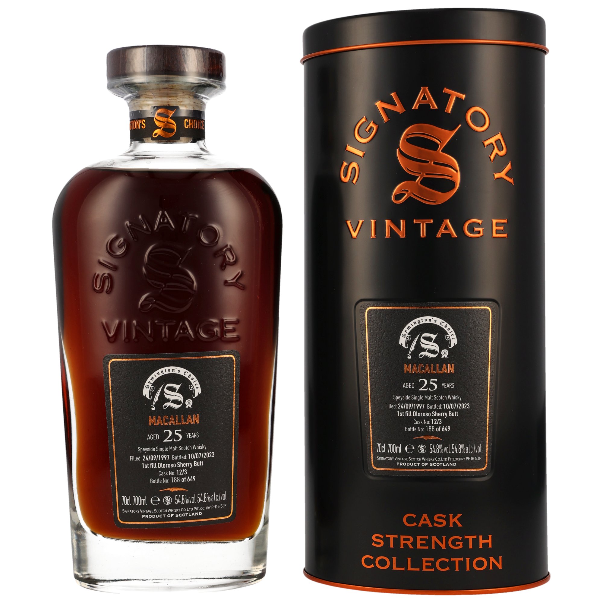 Macallan 1997/2023 - 25 y.o. - #12/3 Symingtons Choice