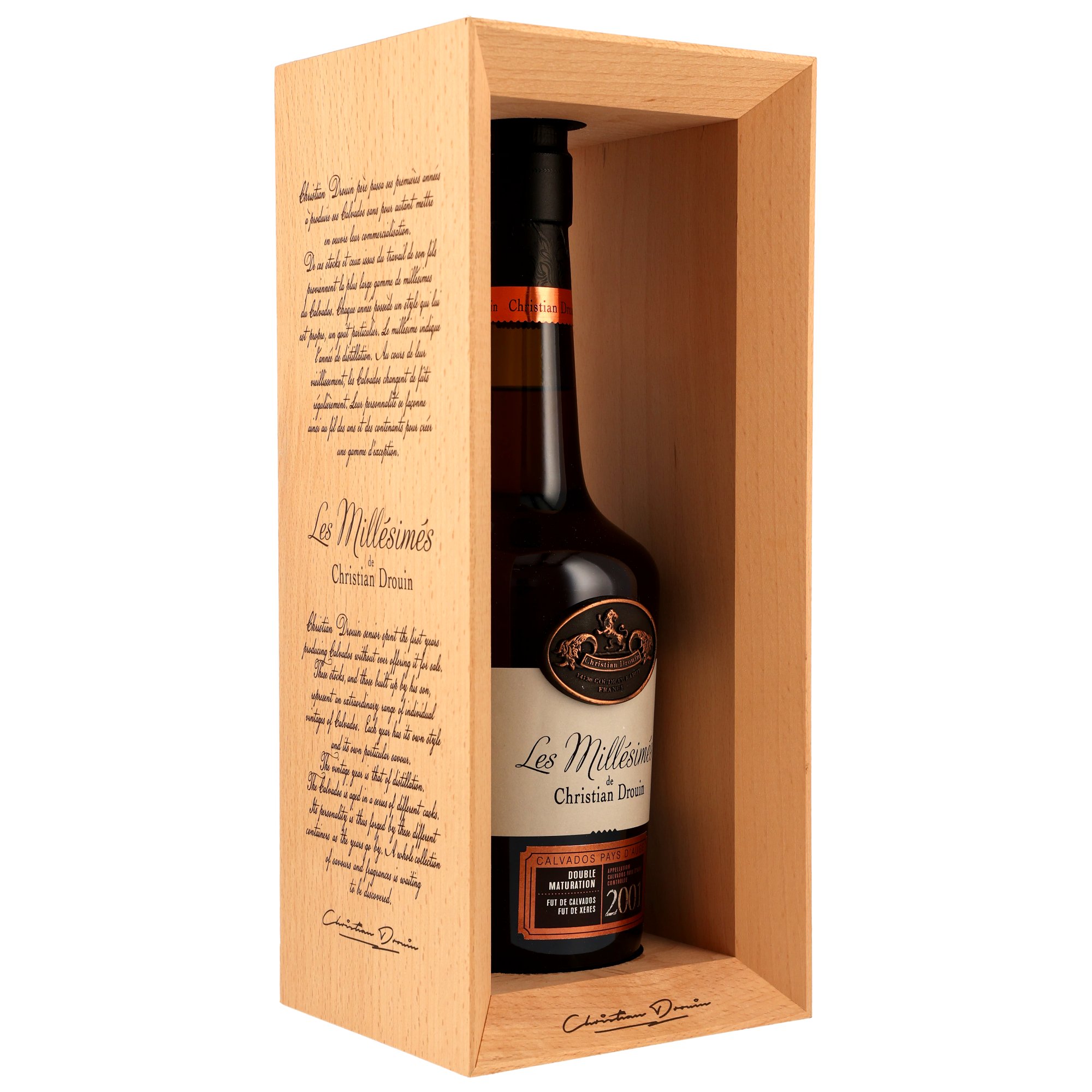 Christian Drouin Millésime 2001/2023 Calvados Pays d'Auge