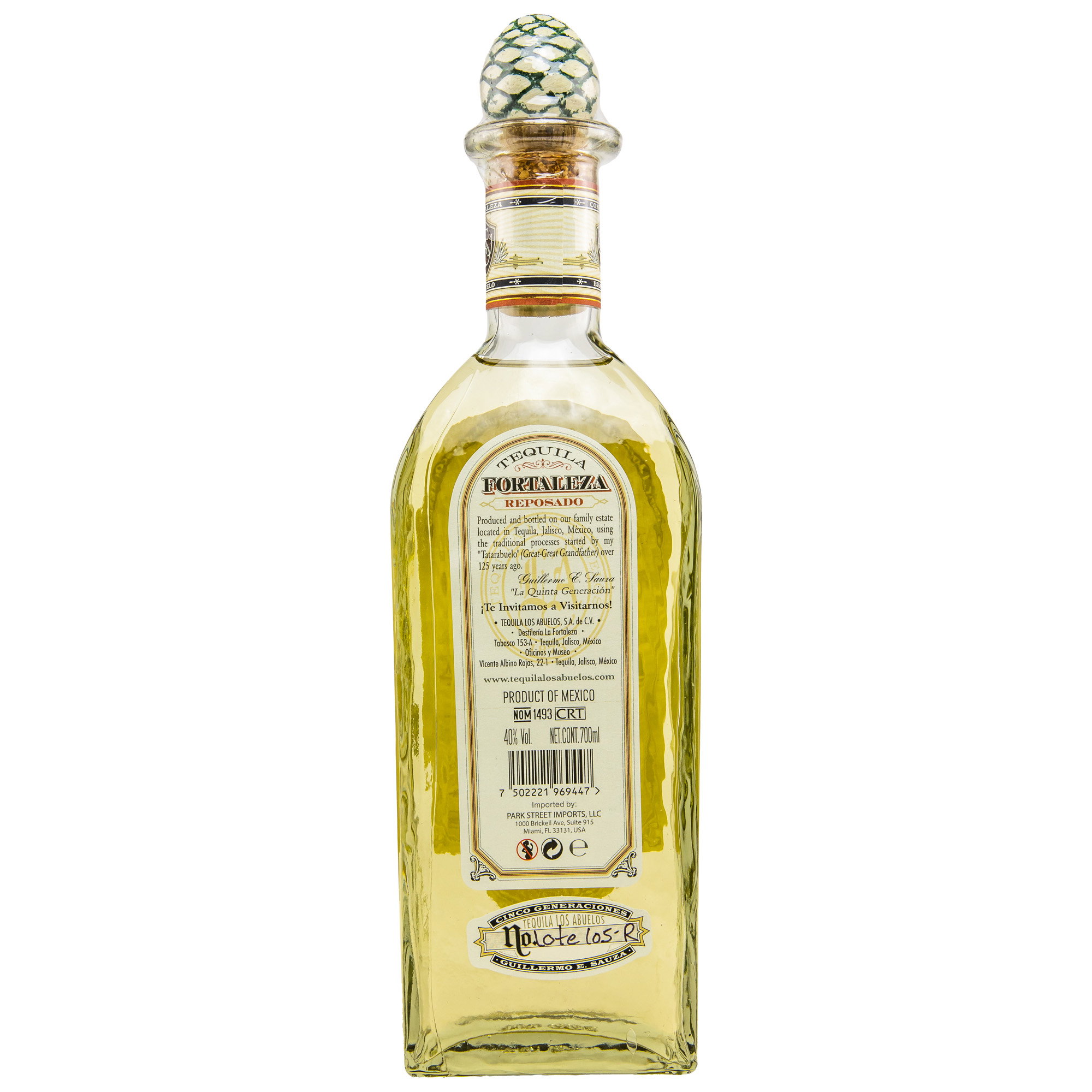 Fortaleza Reposado Tequila