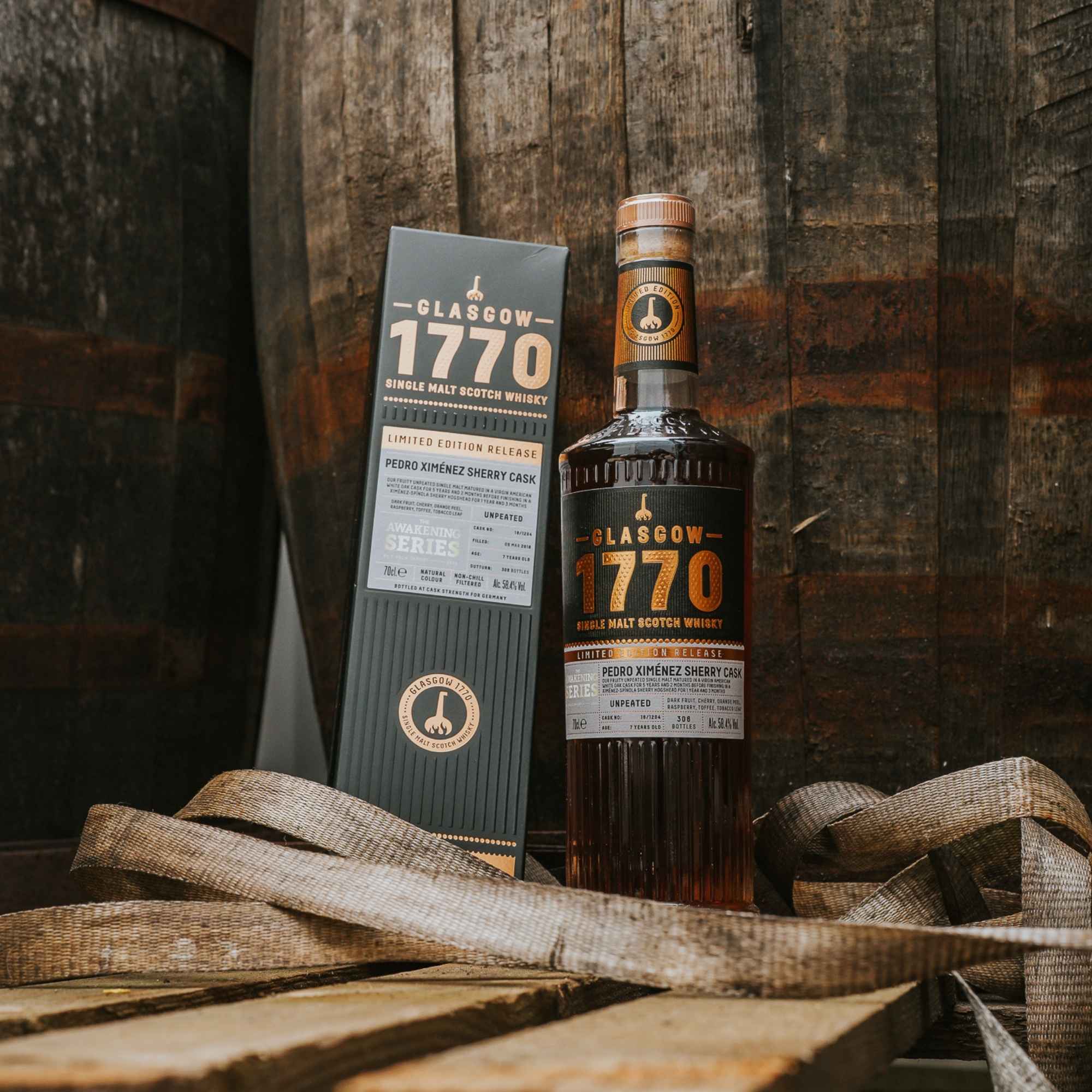 Glasgow 1770 - 2018/2025 - 7 y.o. - PX Sherry Cask #18/1204 - The Awakening Series