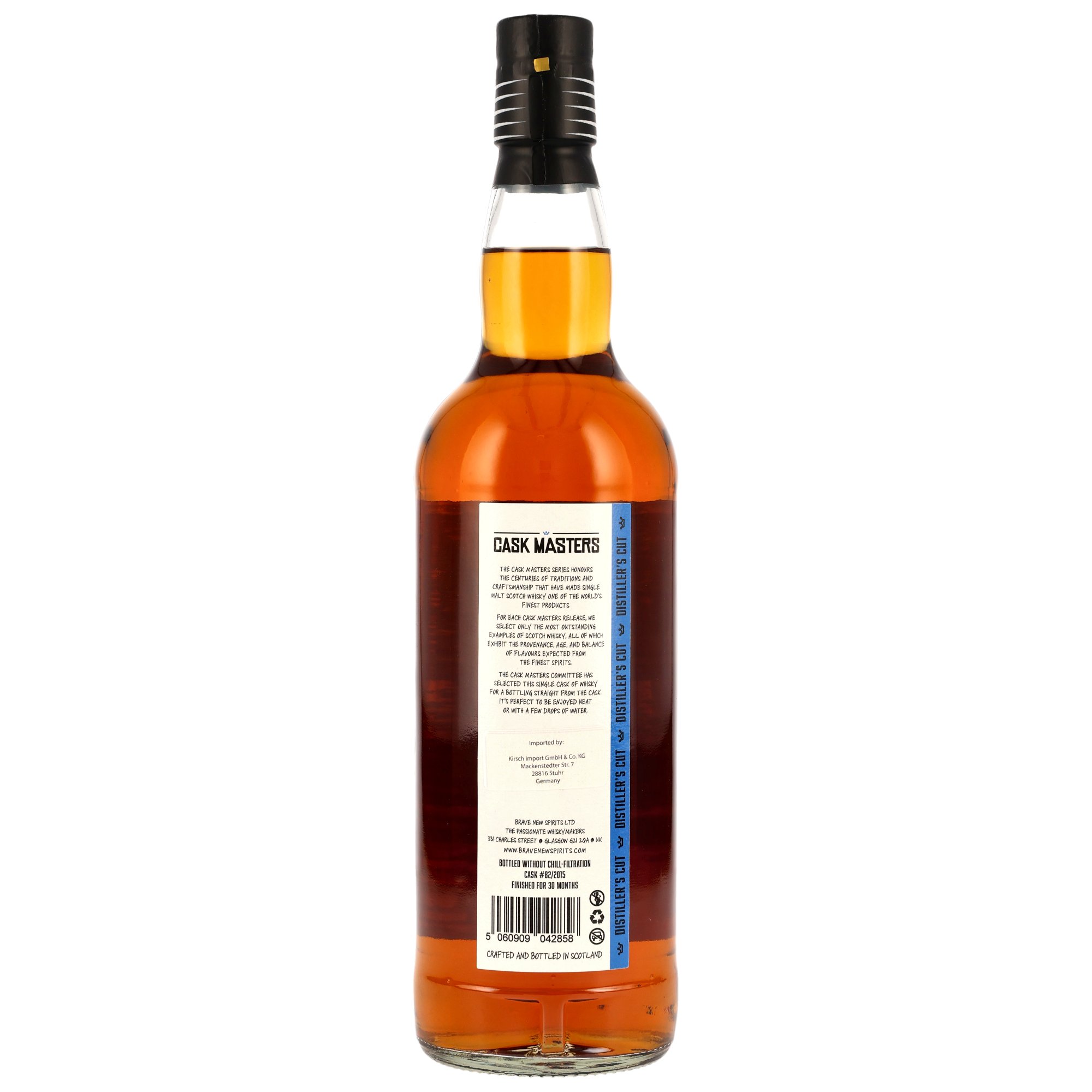 Tomintoul 2015/2025 - 10 y.o. - 1st Fill Oloroso Sherry Cask #82/2015 - Cask Masters - Brave New Spirits