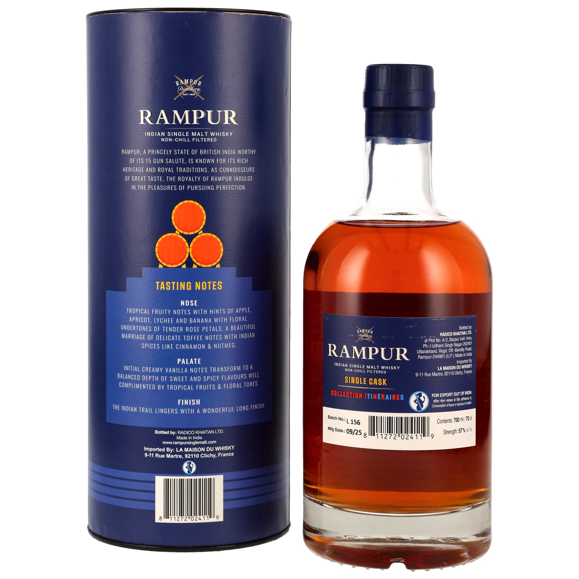 Rampur 2015/2025 - Bourbon Barrel #2611