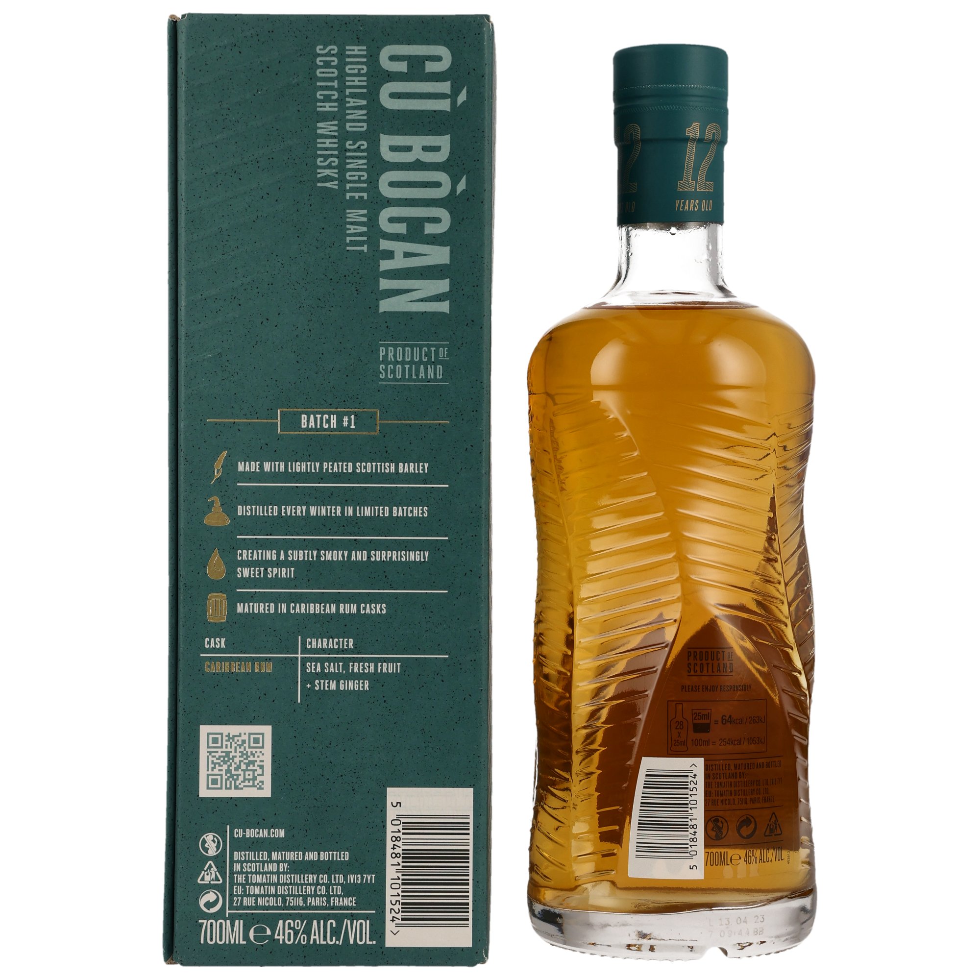 Tomatin Cu Bocan 12 y.o. Rum Cask Limited Edition