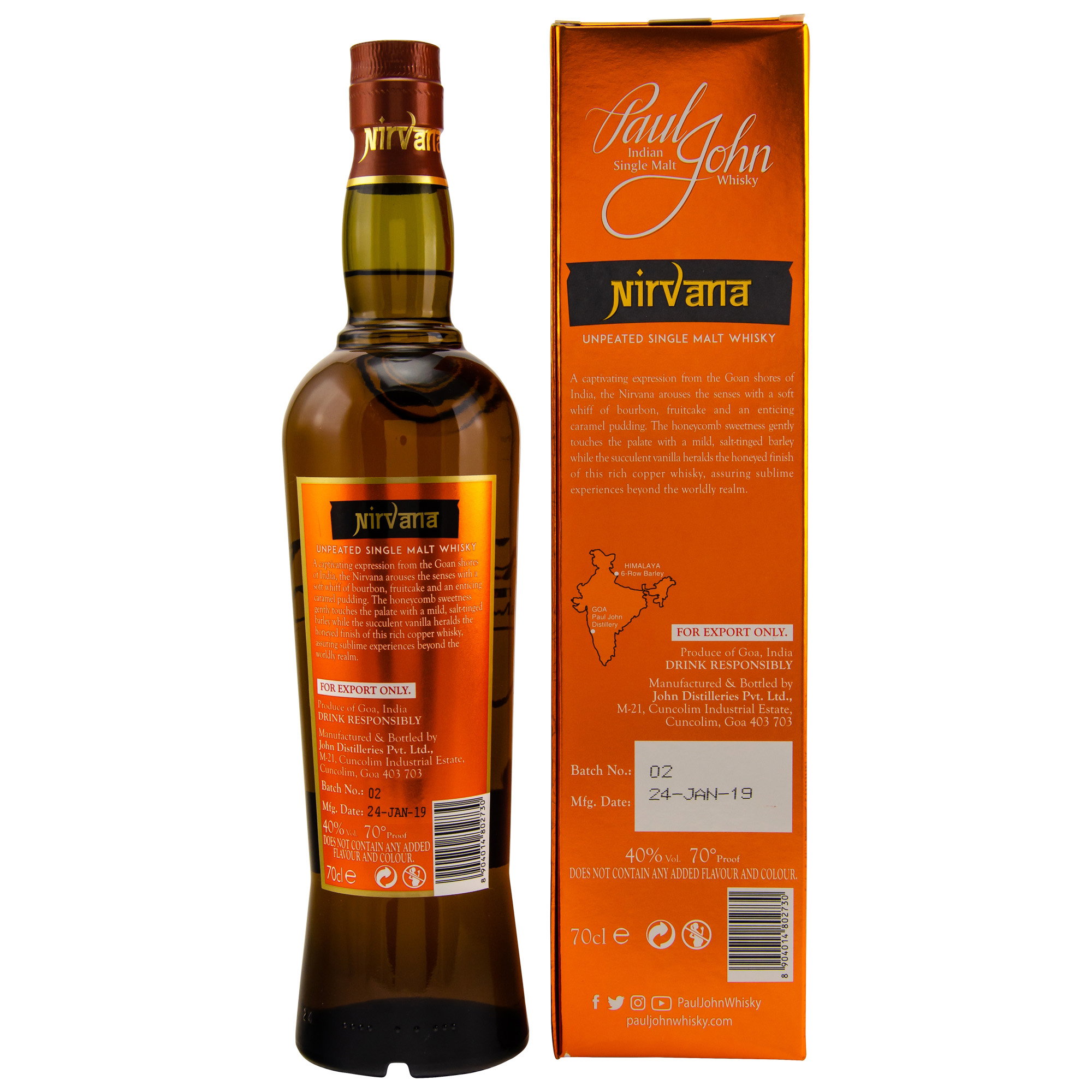 Paul John Indian Single Malt Nirvana