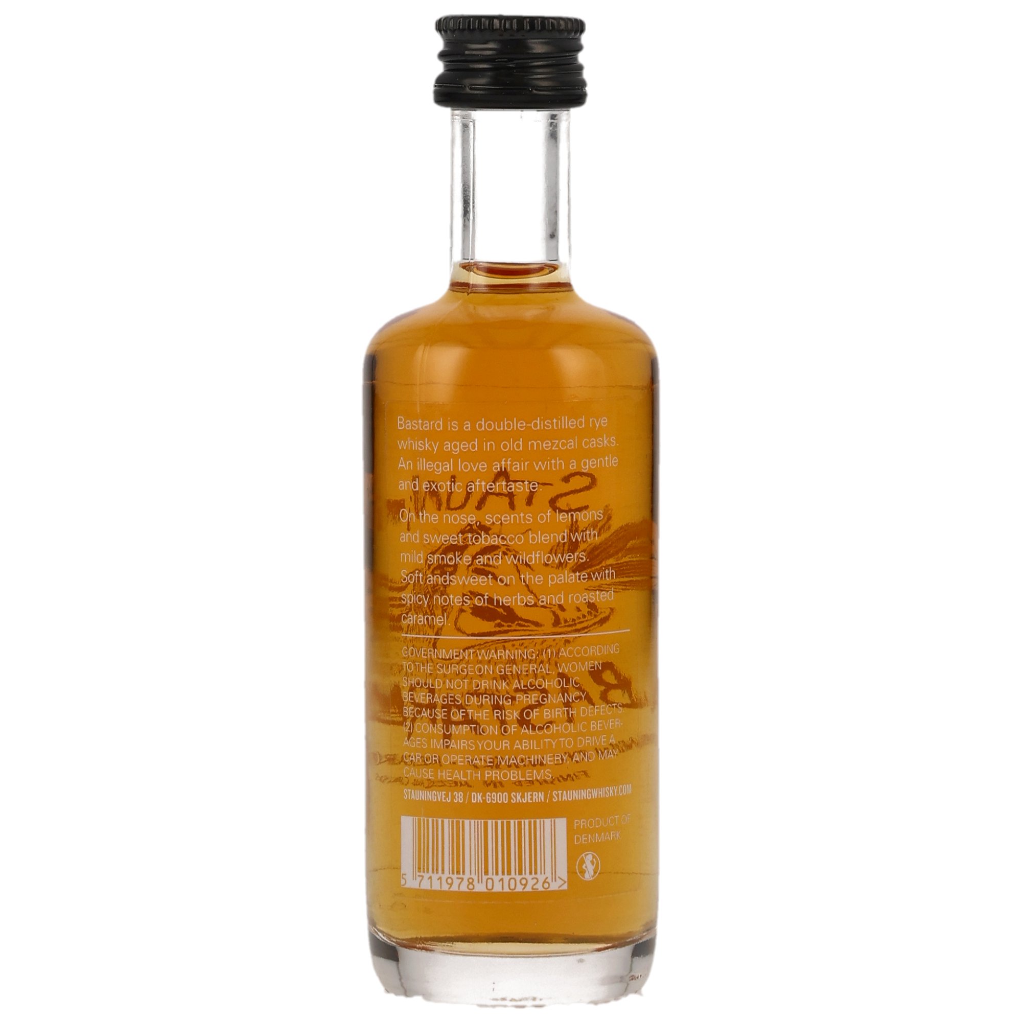 Stauning Bastard - Rye Whisky Mezcal Finish - Mini