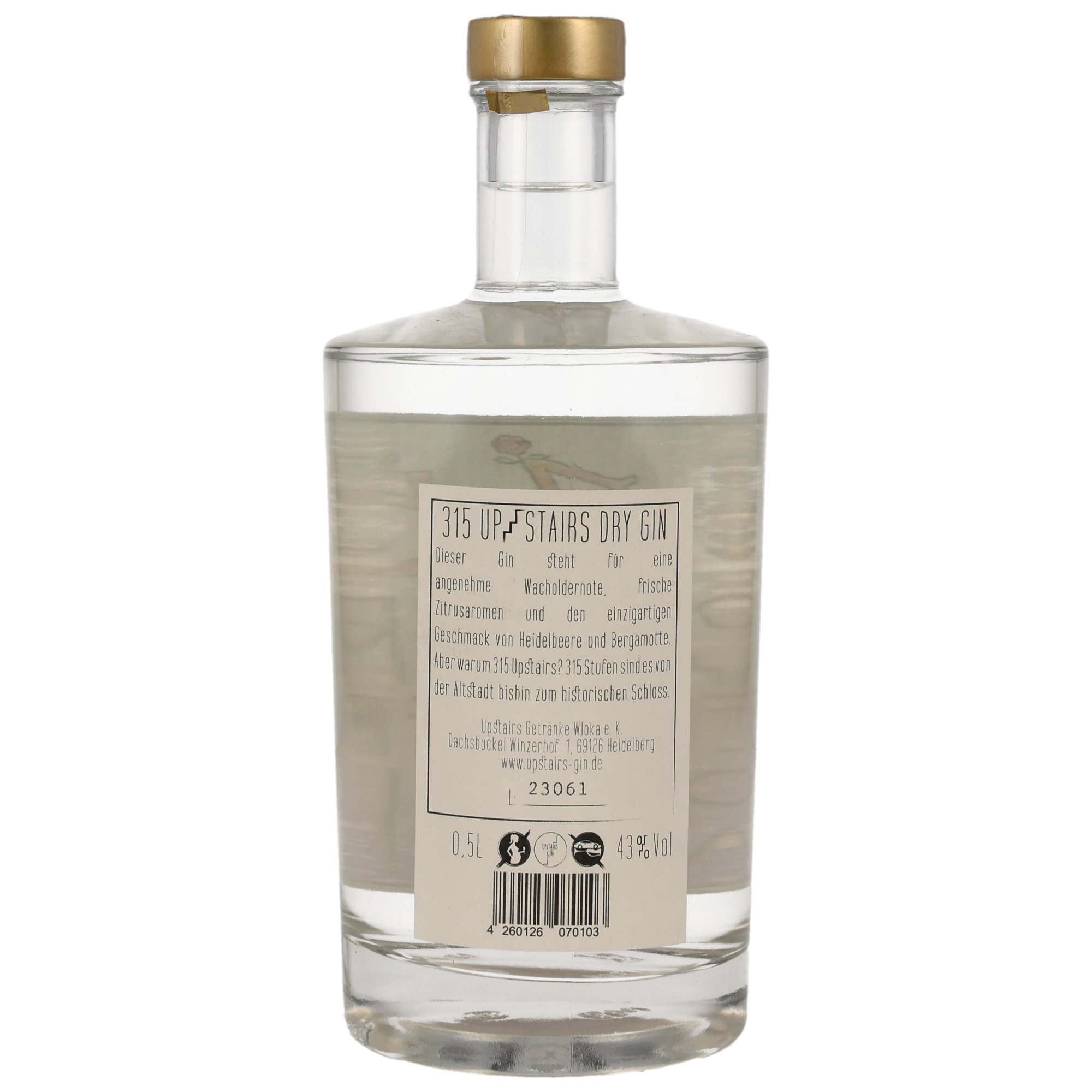 315 Upstairs Heidelberg Dry Gin