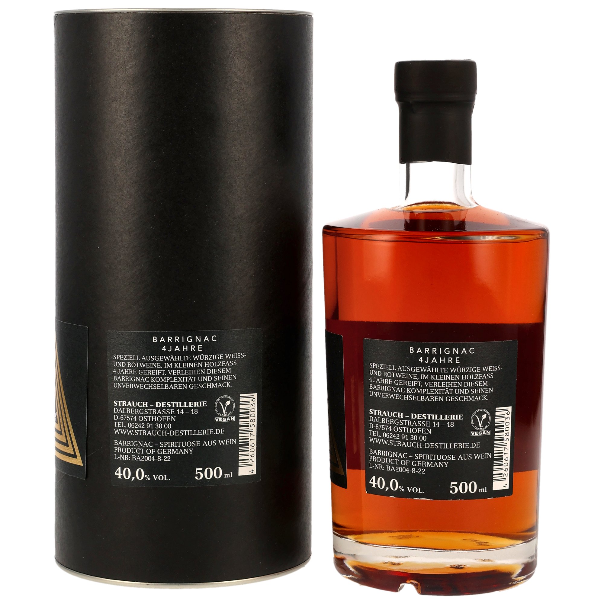 Strauch Destillerie - BARRIGNAC 4 Jahre