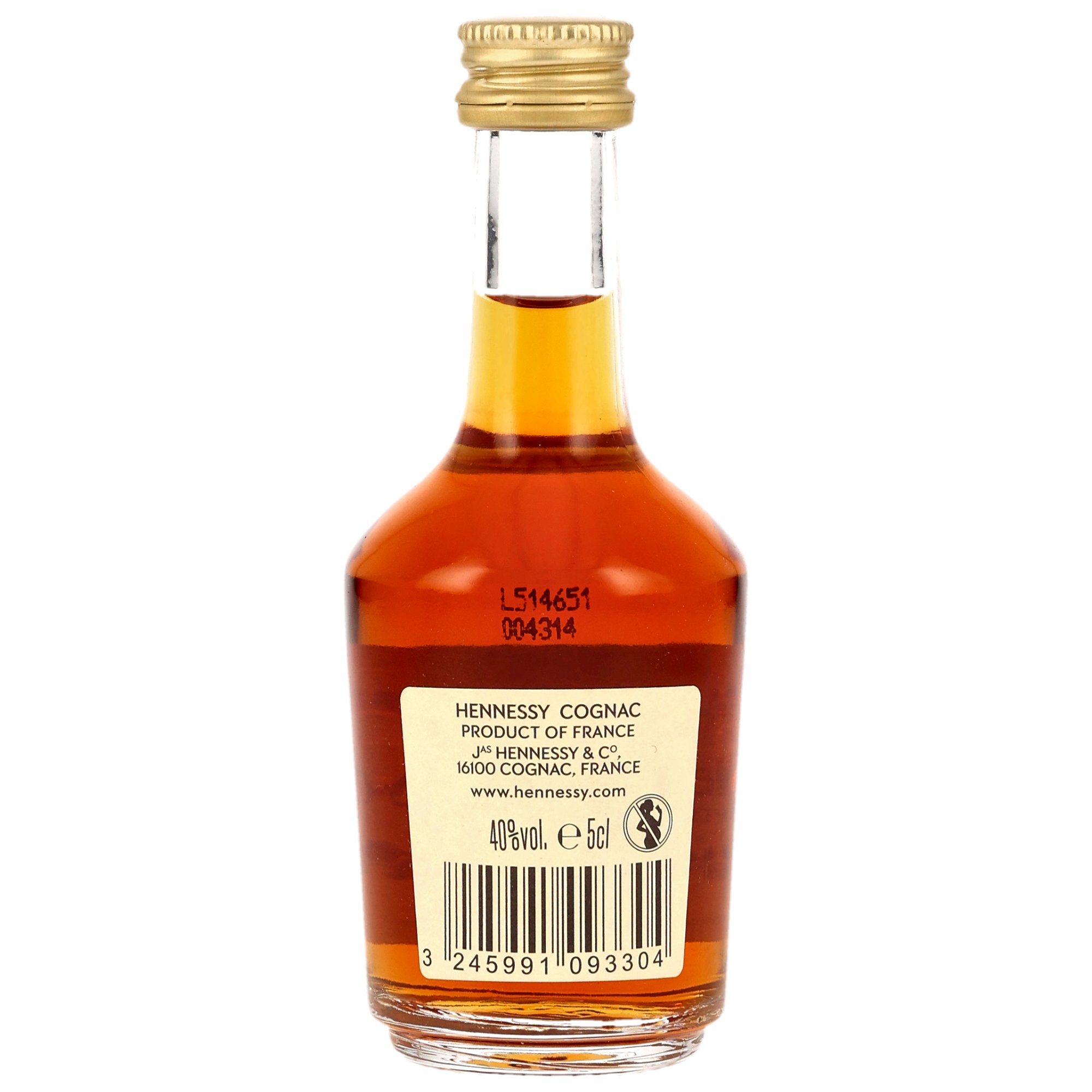 Hennessy V.S. Cognac Mini Neue Ausstattung