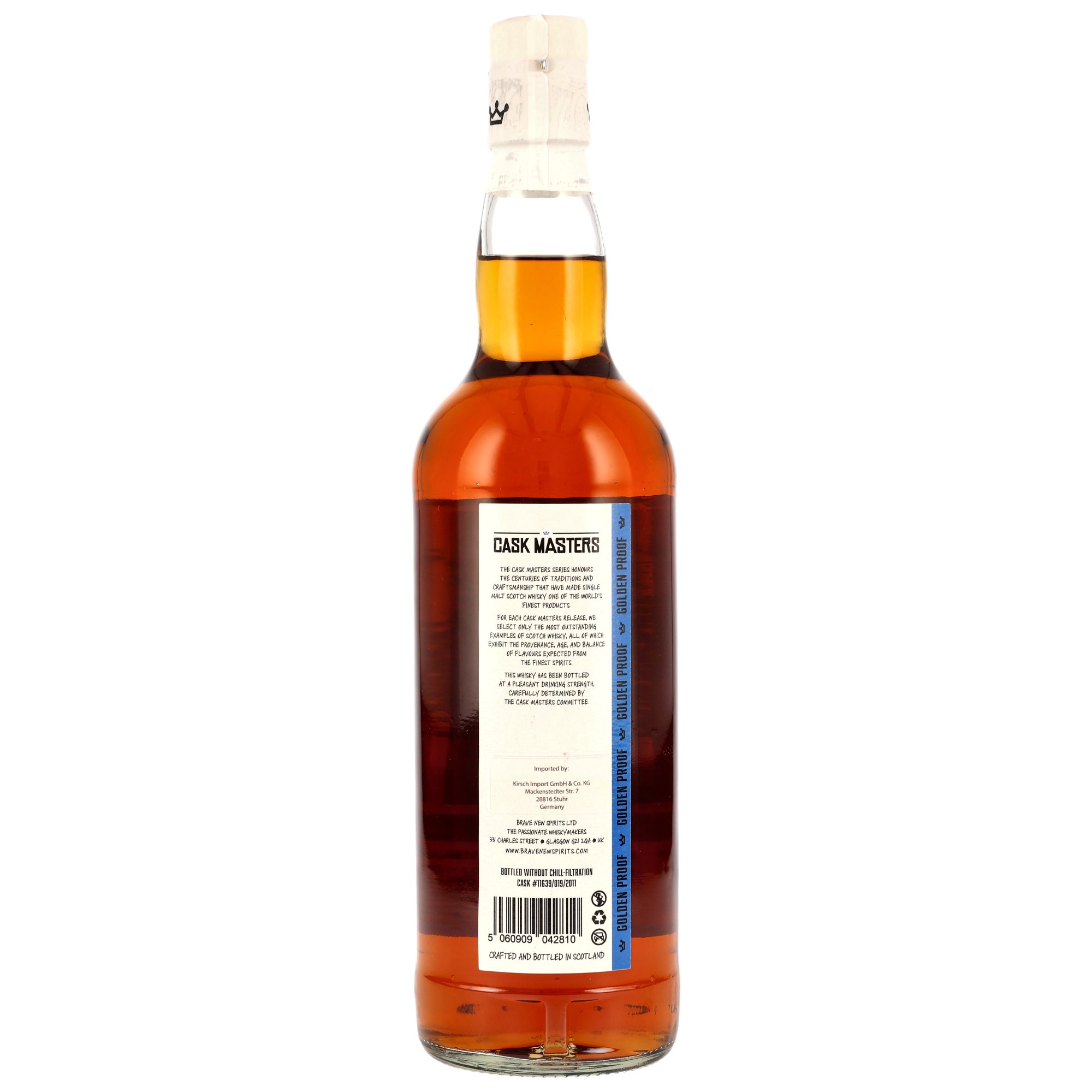 Benrinnes 2011/2025 - 13 y.o. - 1st Fill Oloroso Barrique #11693/019/2011 - Cask Masters - Brave New Spirits