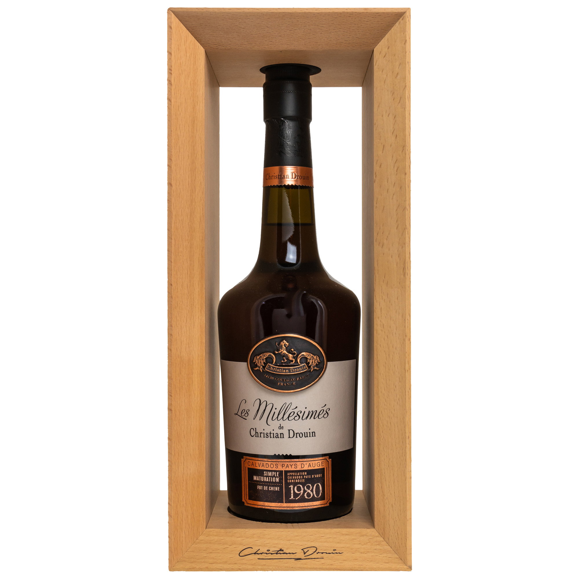 Christian Drouin Millésime 1980/2020 Calvados Pays d'Auge