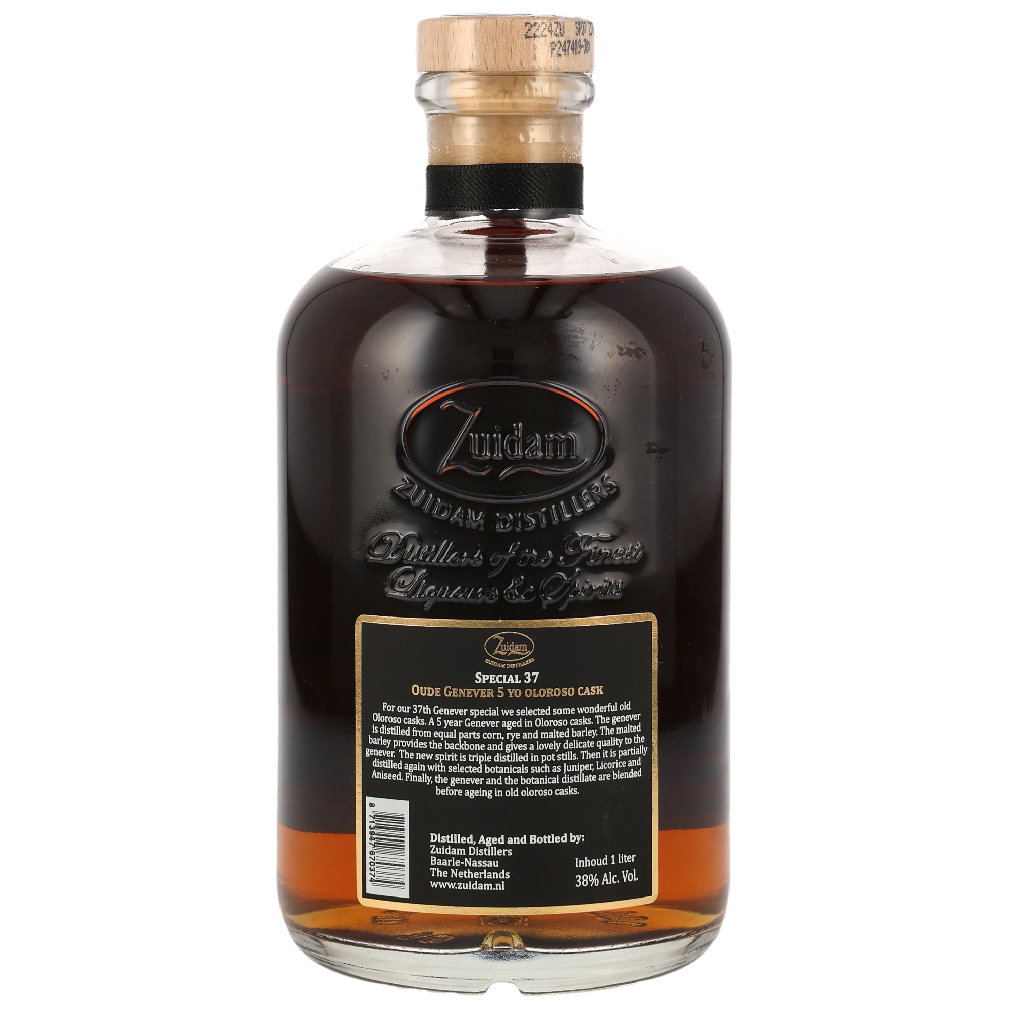Zuidam Oude Genever 2019/2024 - 5 y.o. - Oloroso Cask Special No. 37 - LITER