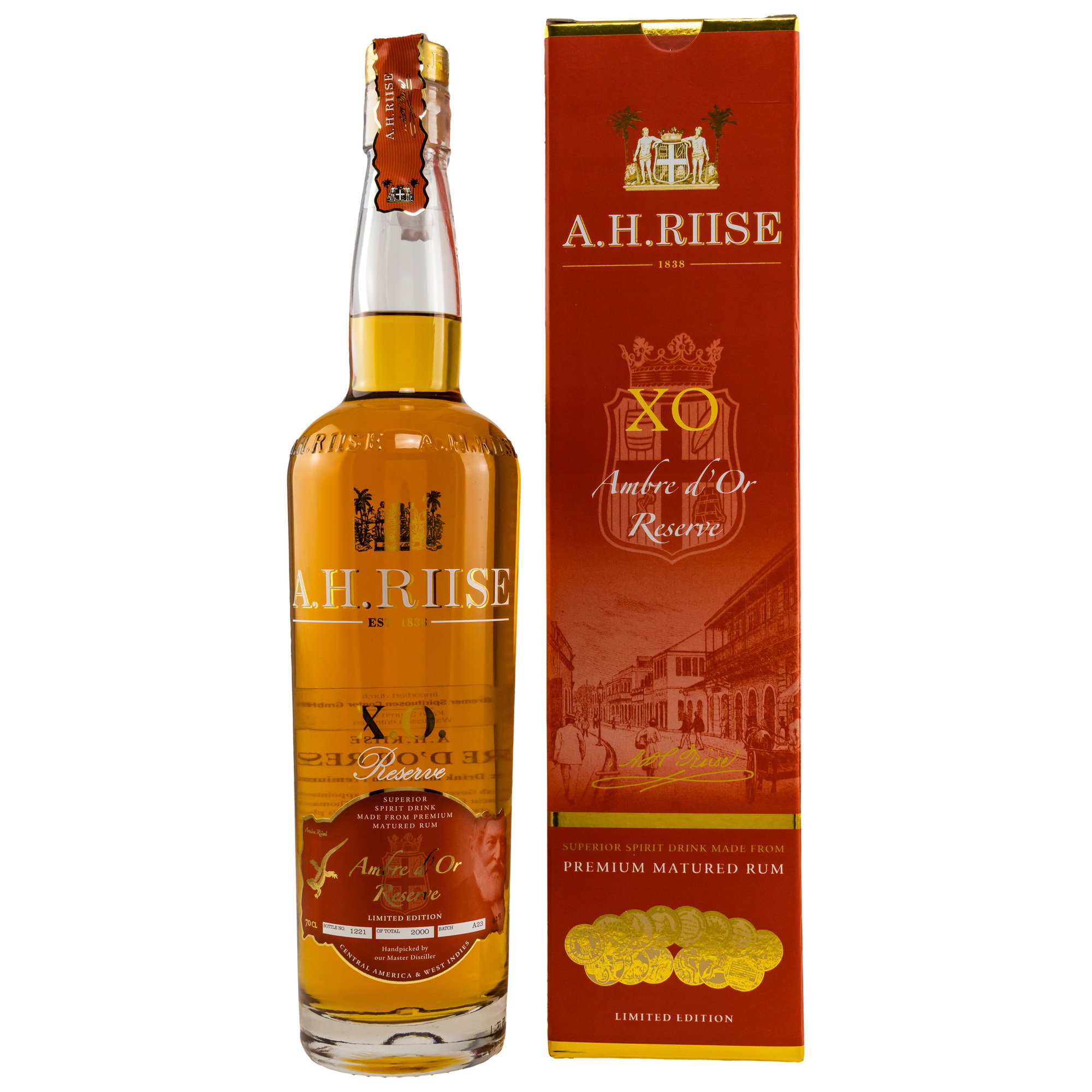 A.H. Riise XO Ambre d'Or Reserve