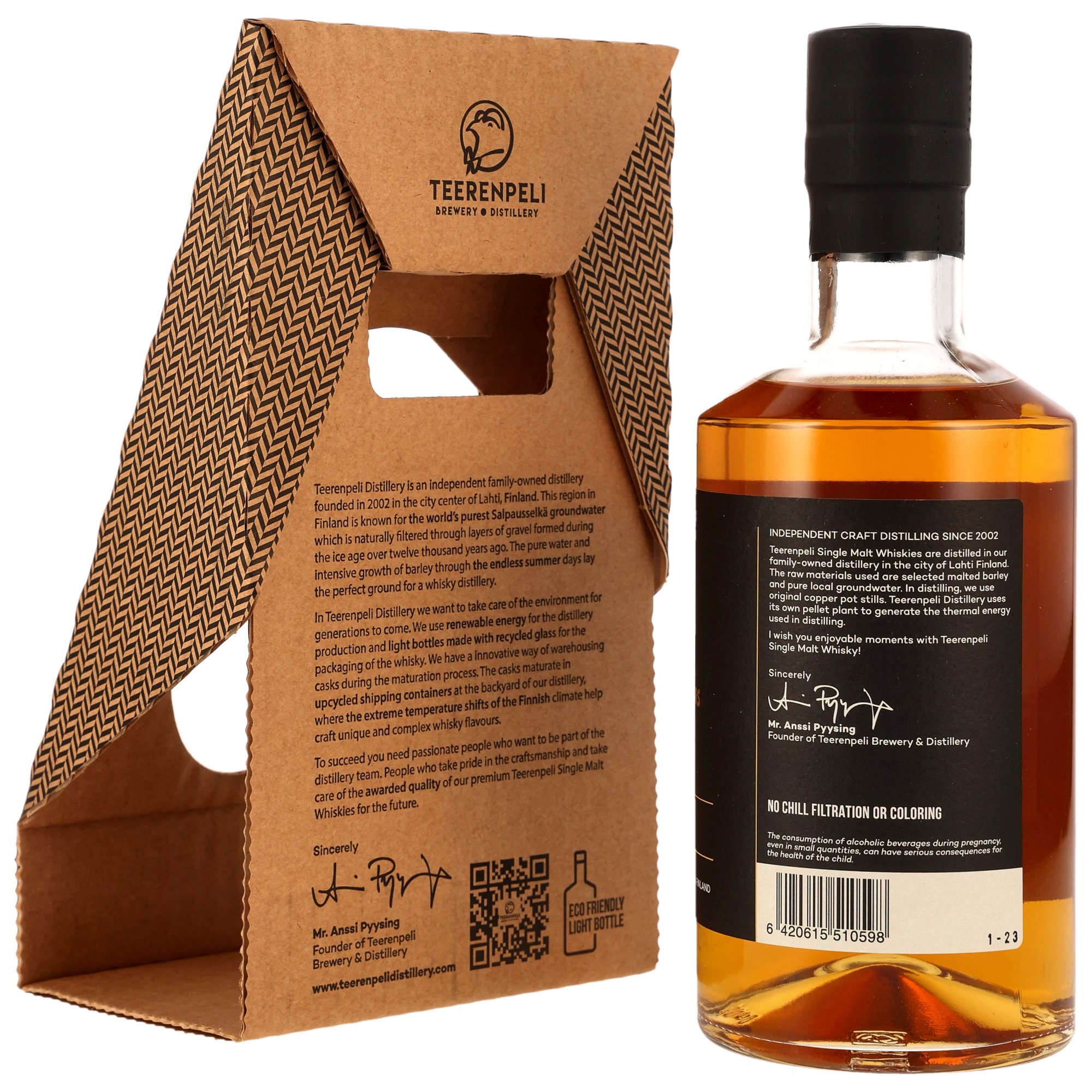 Teerenpeli 10 y.o. - Bourbon & Sherry Casks - neue Ausstattung 2026