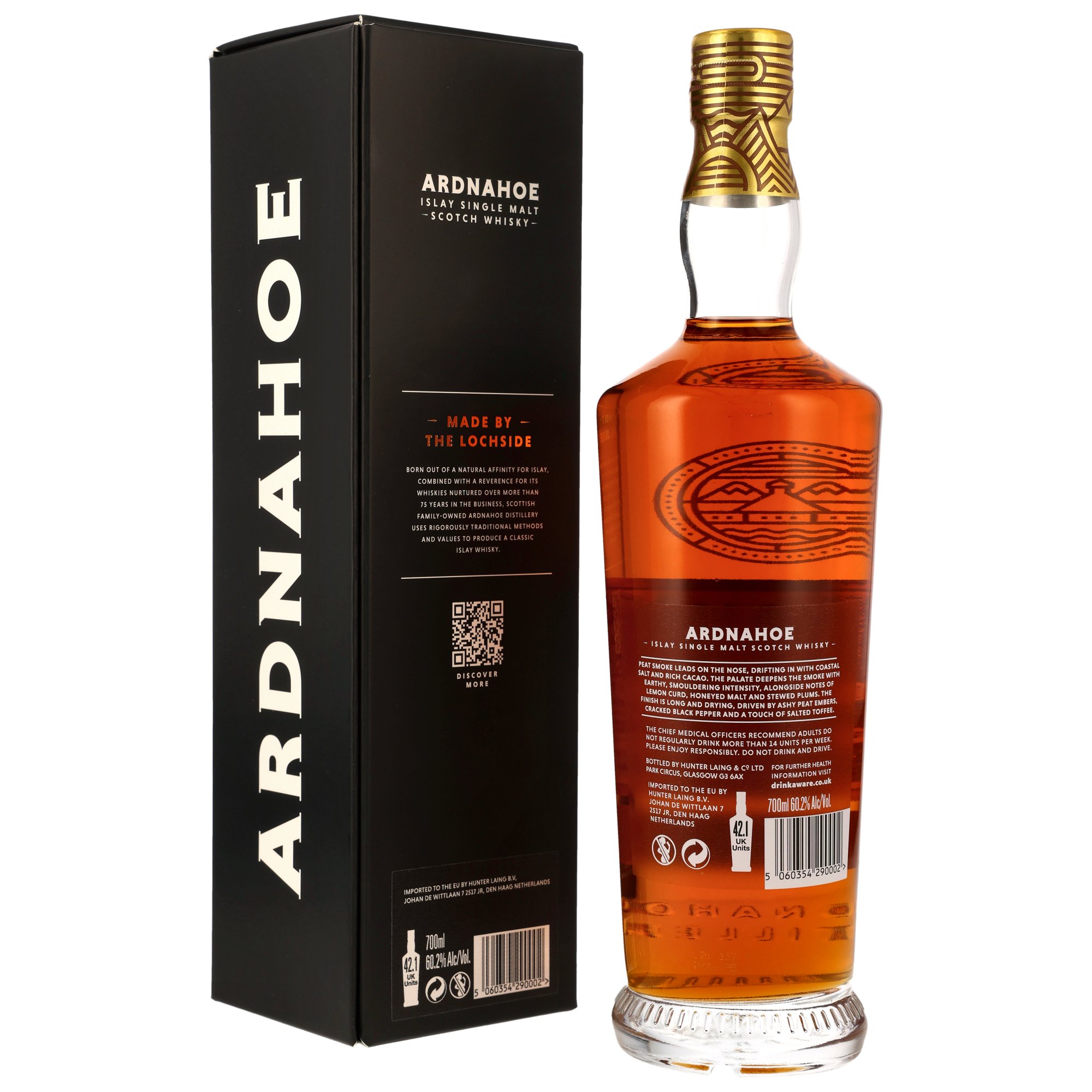 Ardnahoe Chairmans Selection 6 y.o. - Heavily Peated Sherry & Bourbon Casks