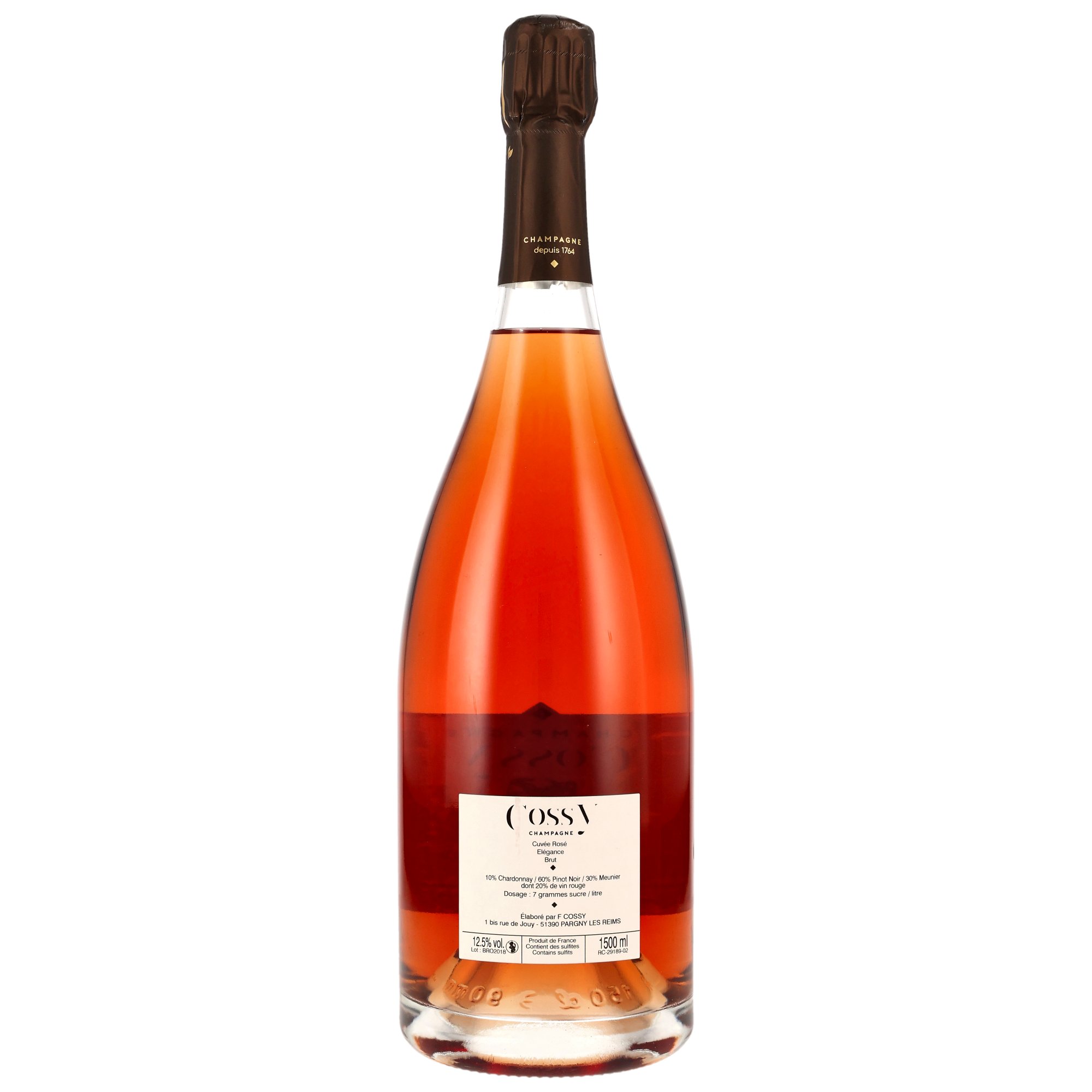 Cossy Champagne Rose Elegance - Magnum 1,5l ohne GP