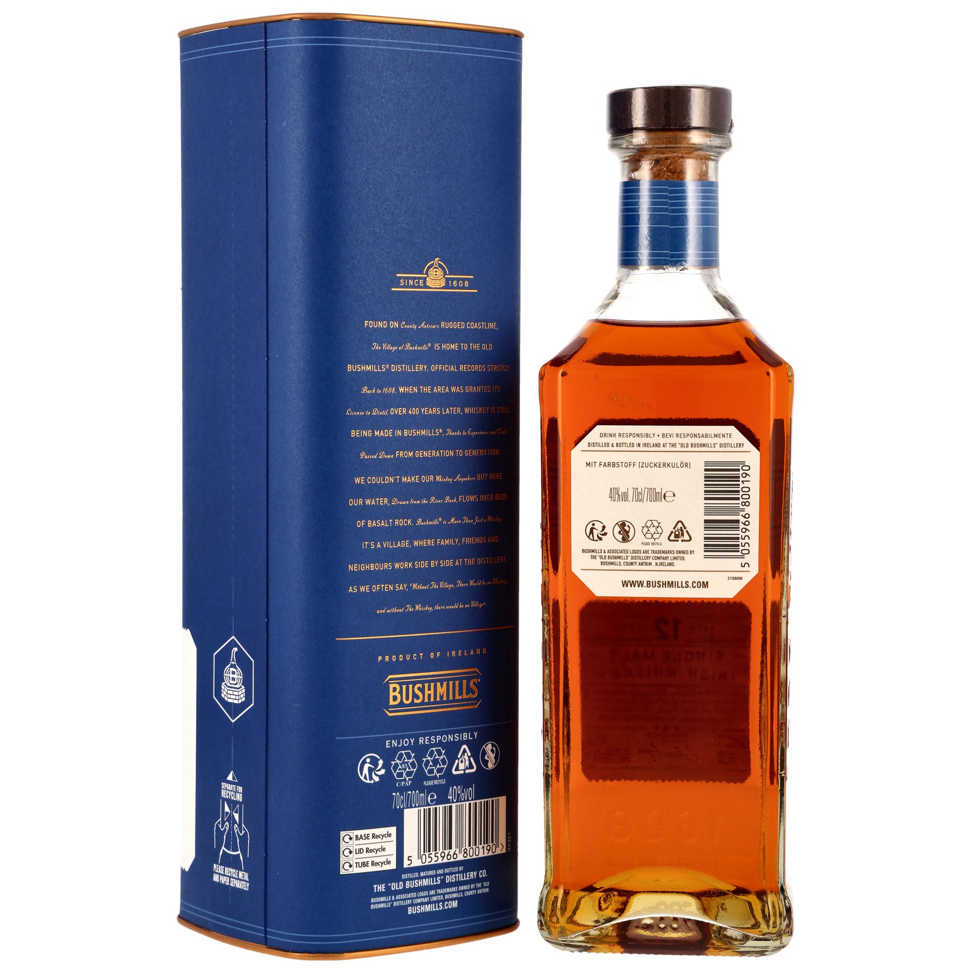 Bushmills 12 y.o. Three Woods