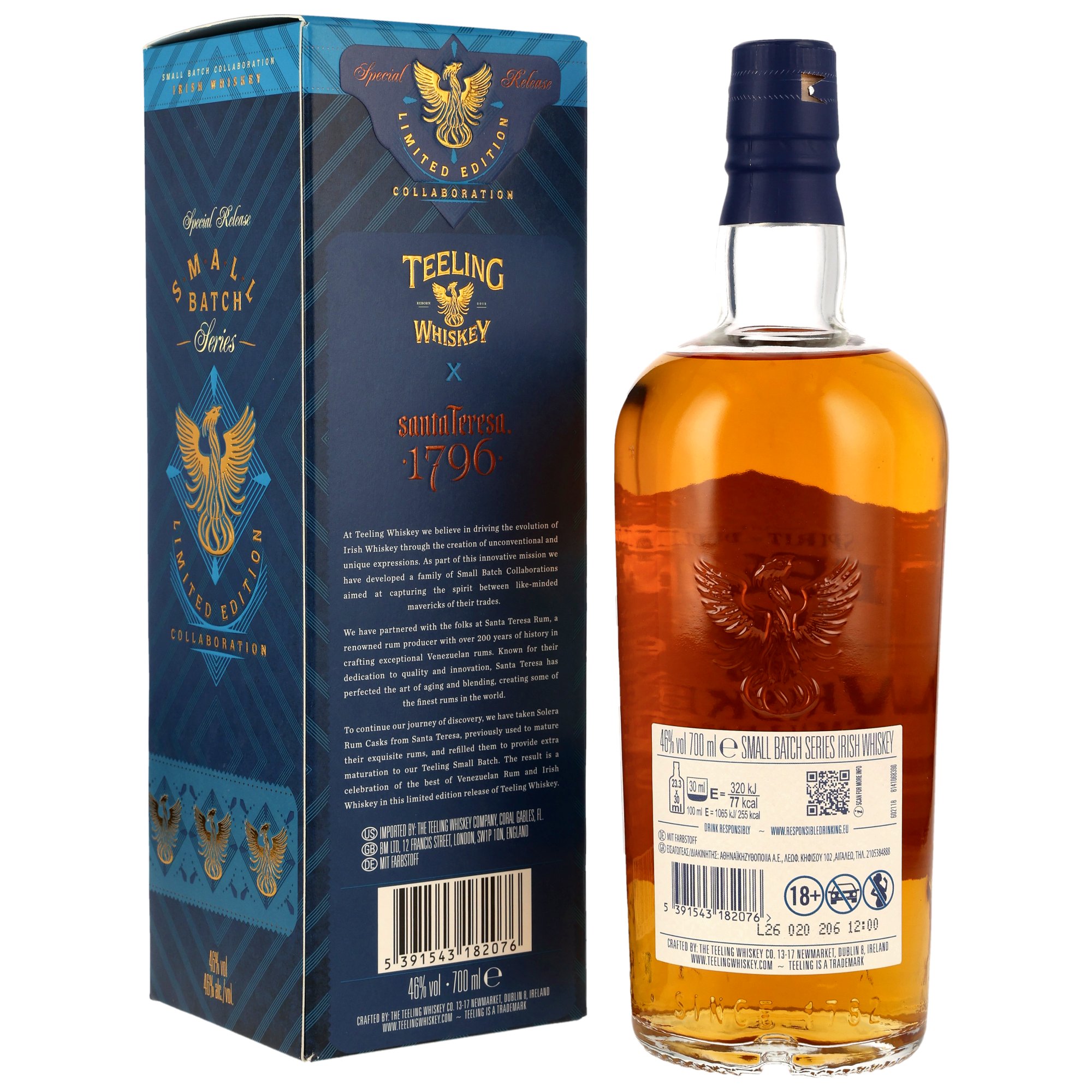 Teeling Santa Teresa Rum Casks - Small Batch Series