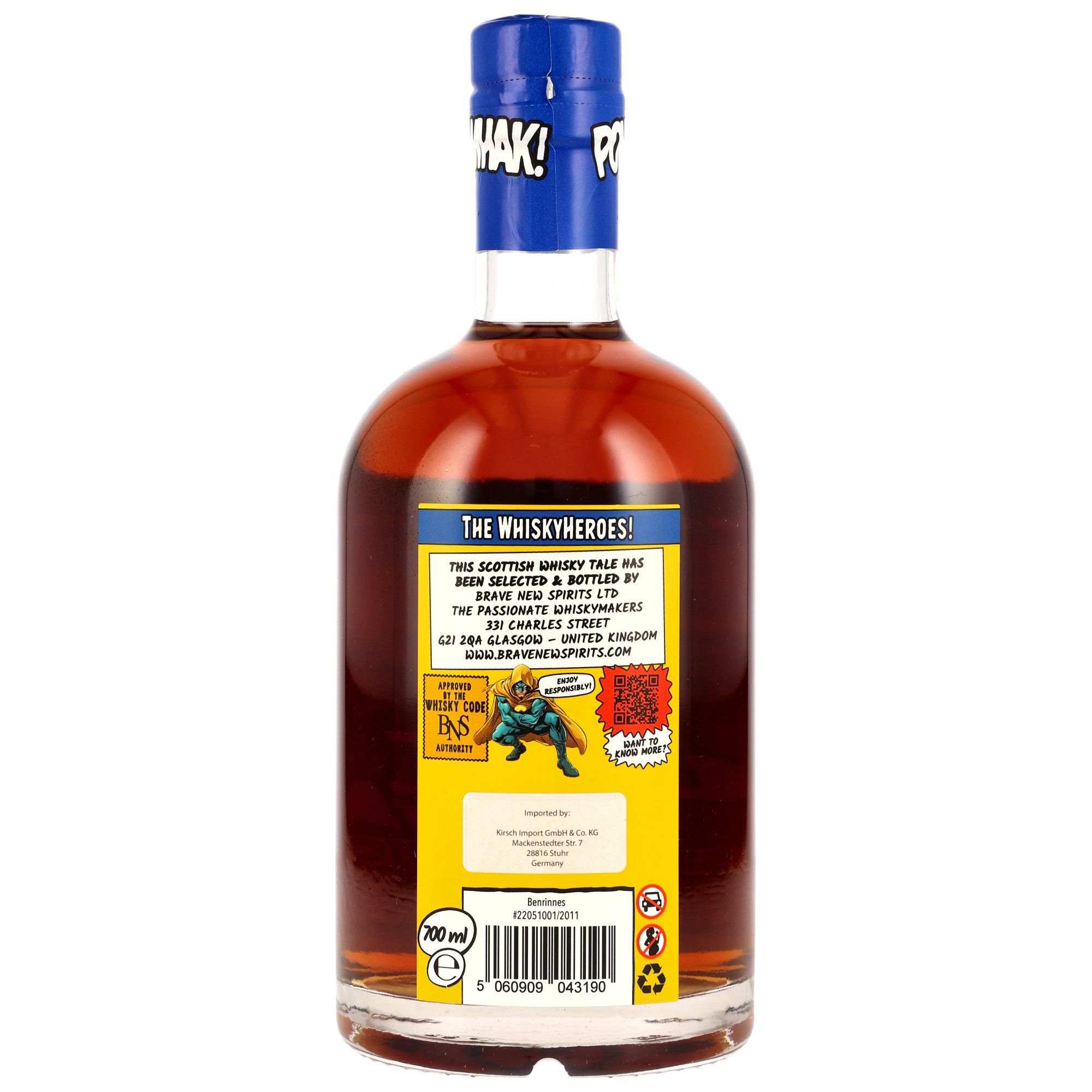 Benrinnes 13 y.o. Whiskyheroes: Silent Night - Brave New Spirits