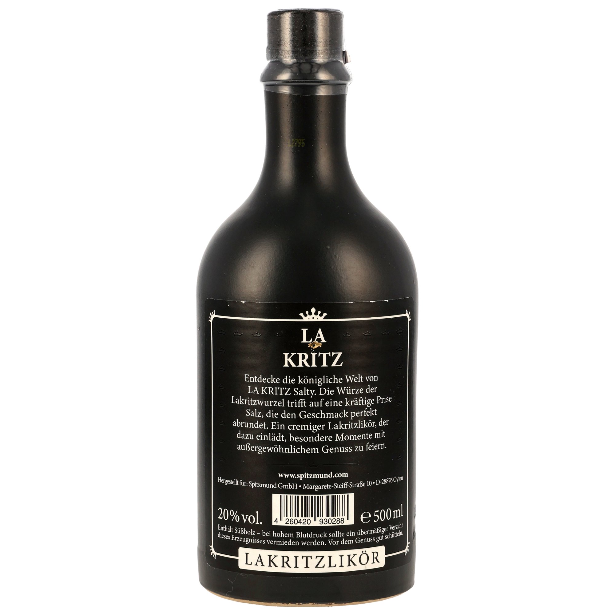 Spitzmund La Kritz Xtra salty - Lakritzlikör