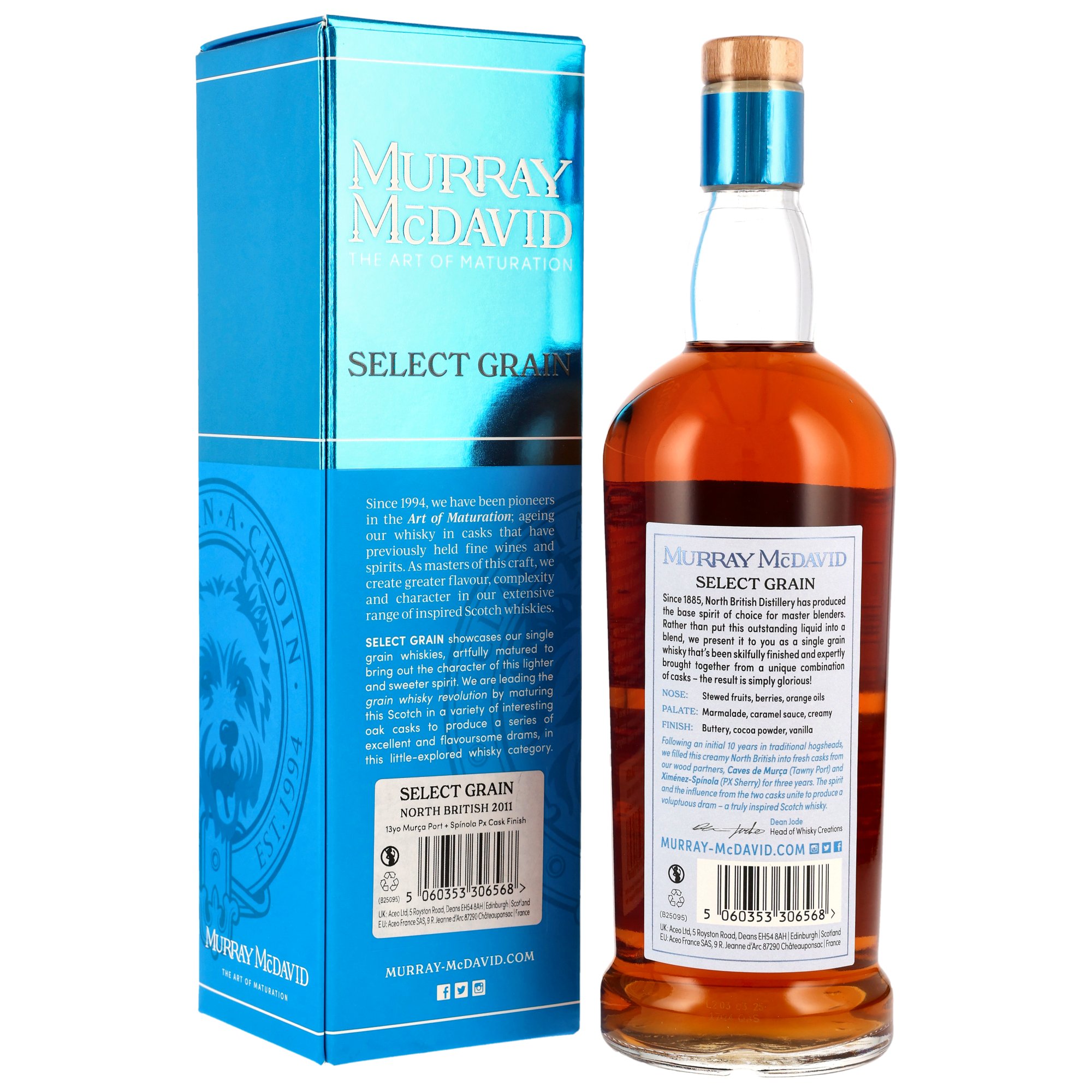 North British 2011/2025 - 13 y.o. - Murca Port & Spinola PX Cask Finish - Murray McDavid