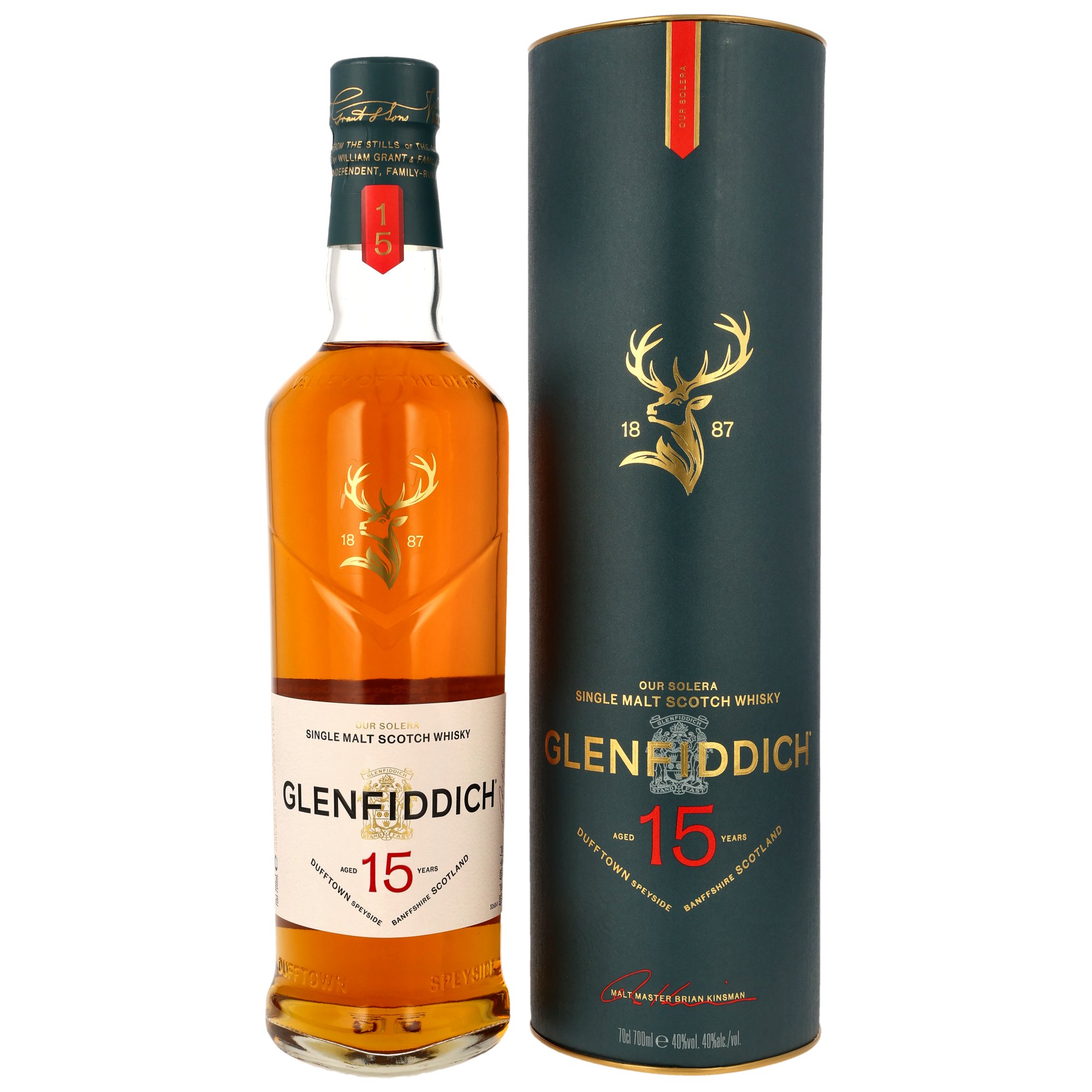 Glenfiddich 15 y.o. Solera Neue Ausstattung 2026