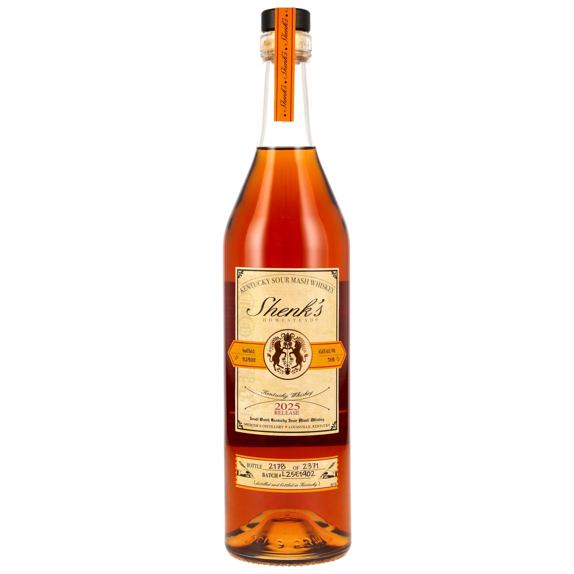 Shenk´s Homestead Sour Mash Whiskey 2025
