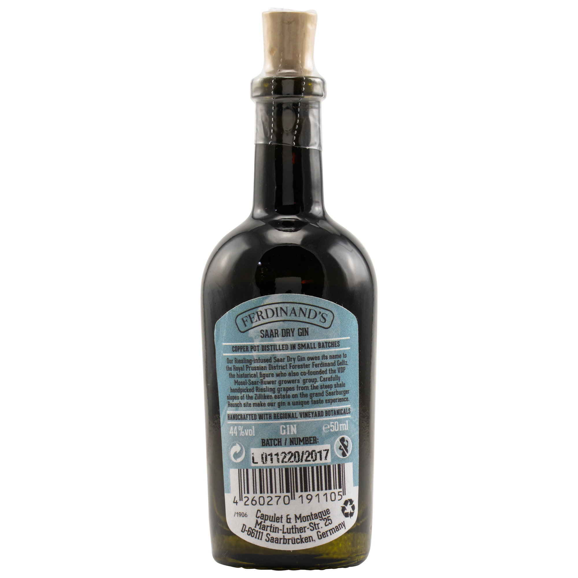 Ferdinand´s Saar Dry Gin - Mini