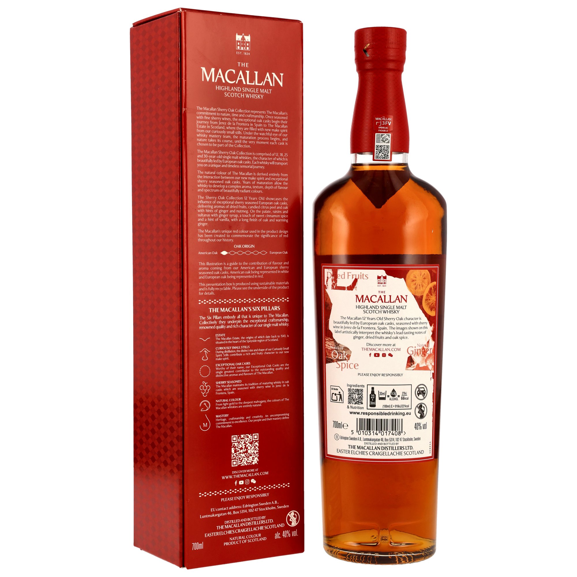 Macallan 12 y.o. Sherry Oak Collection