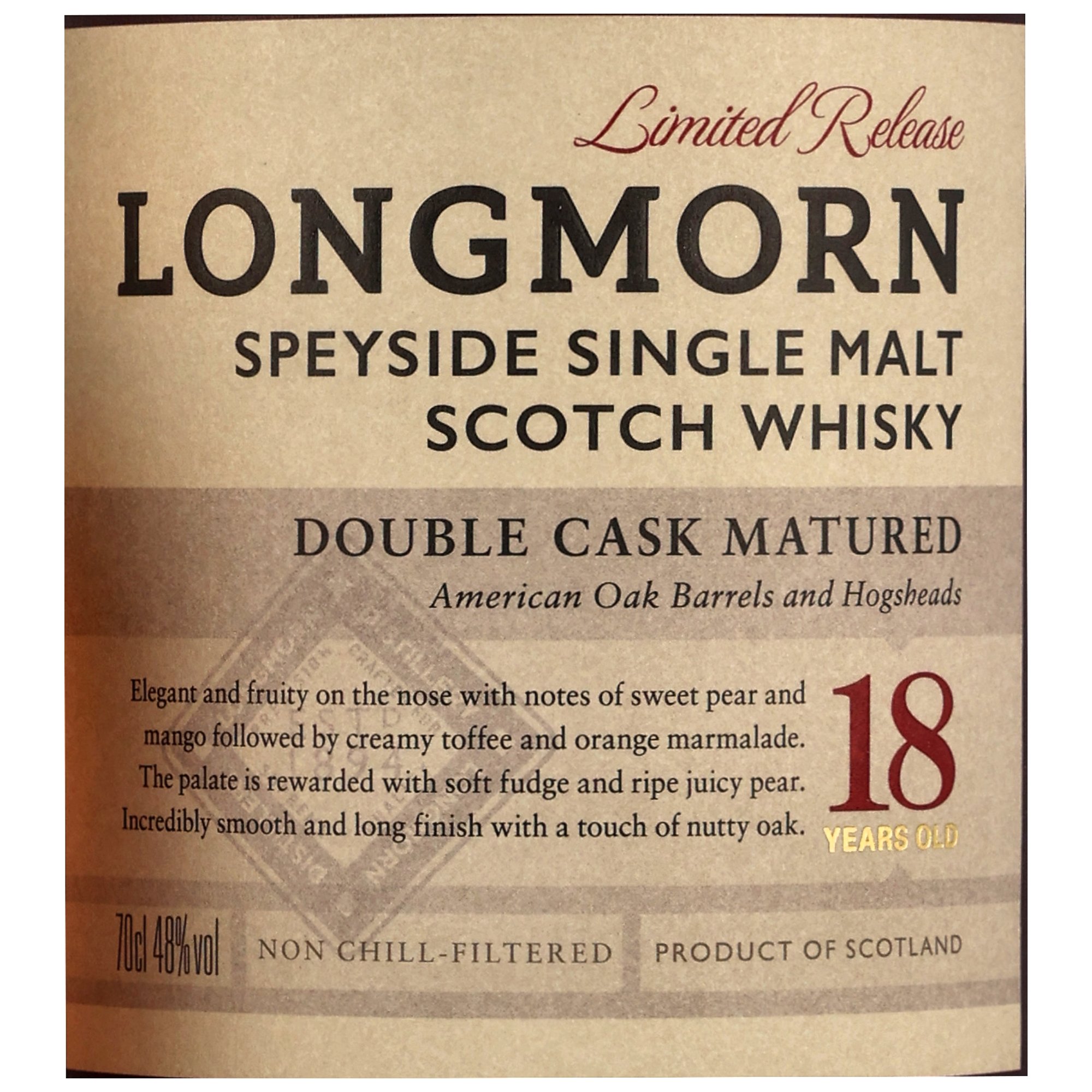 Longmorn 18 y.o.