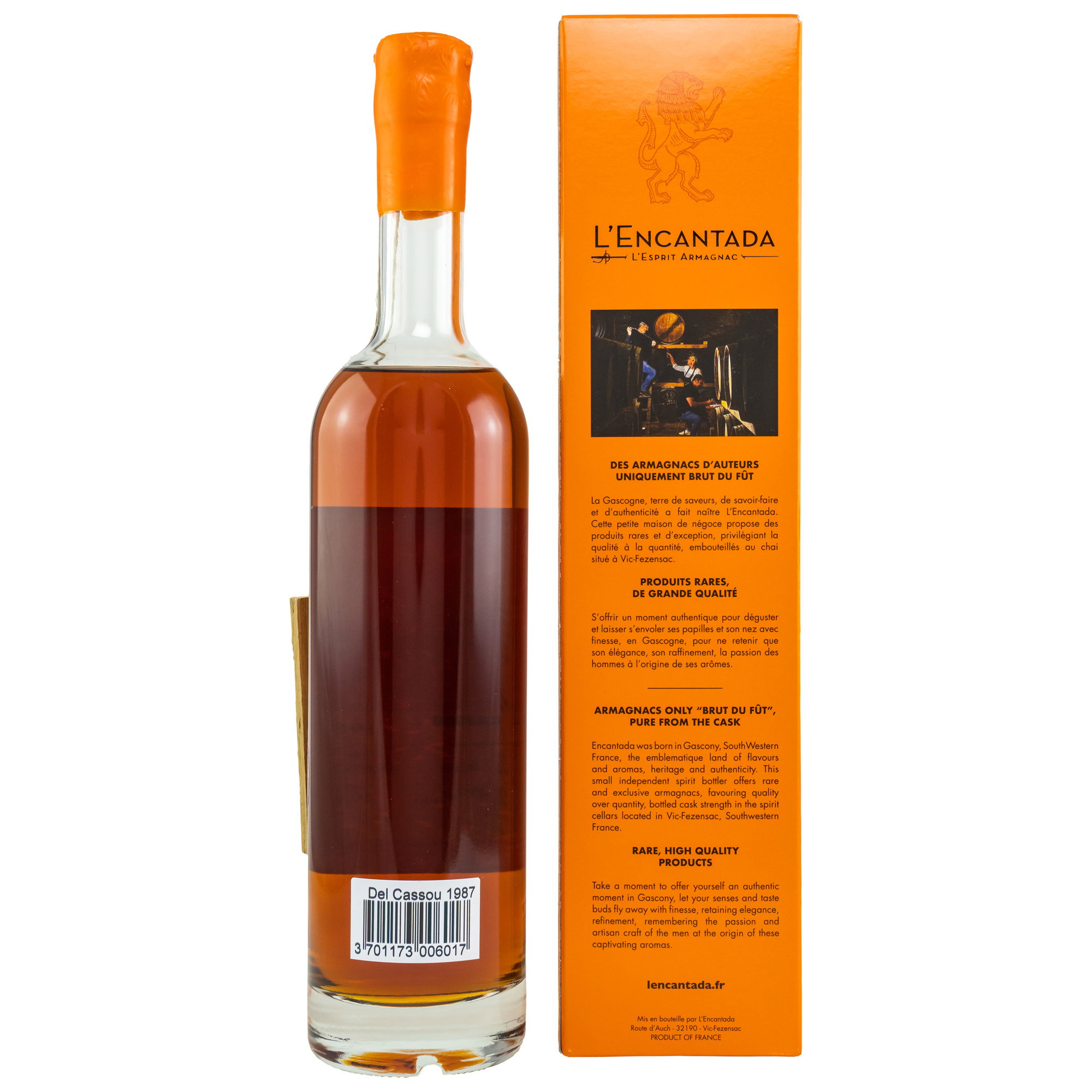 L'Encantada Bas Armagnac - 1987 - Domaine del Cassou - 48,6%