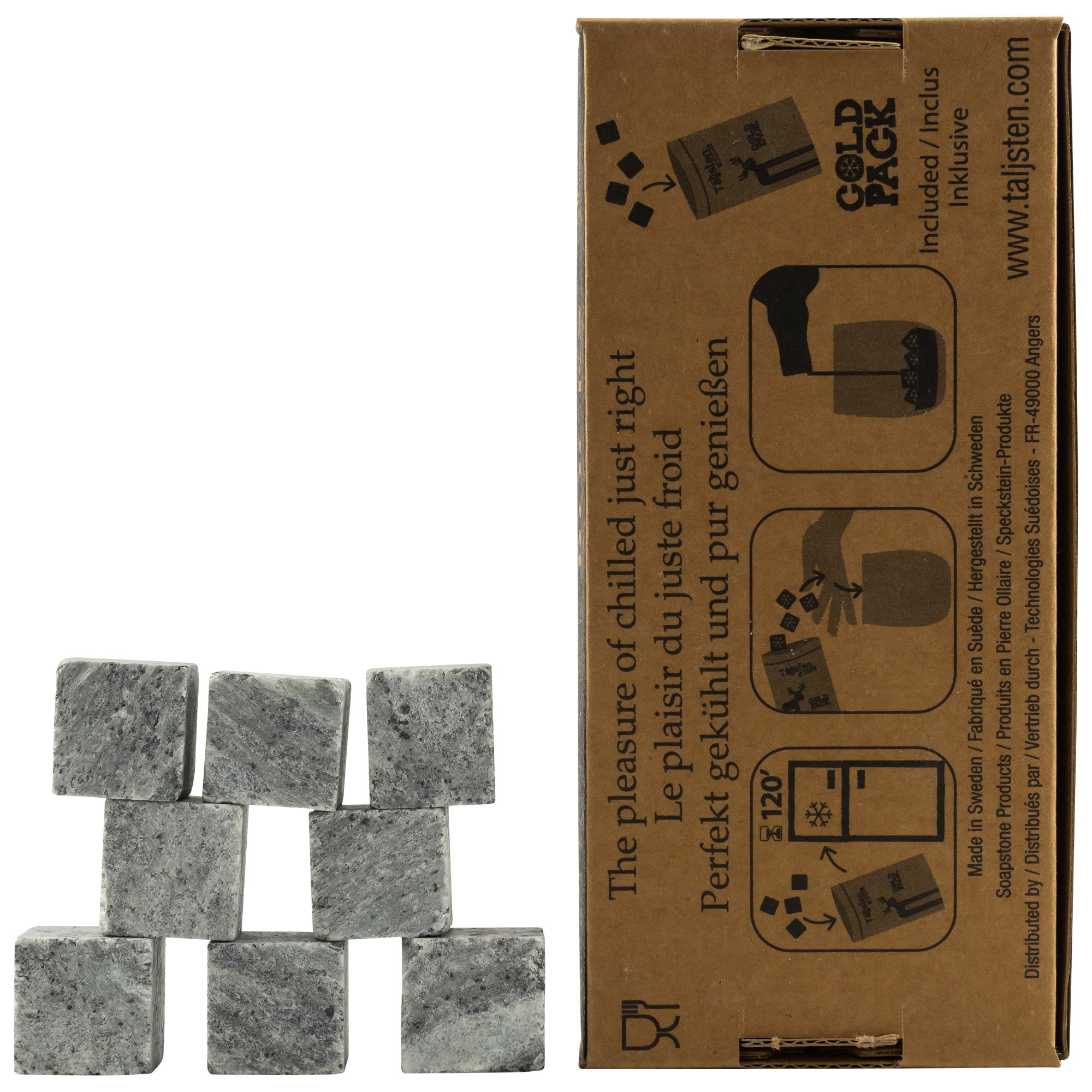 Kühlsteine Täljsten 8 Stück |12 VE pro Karton