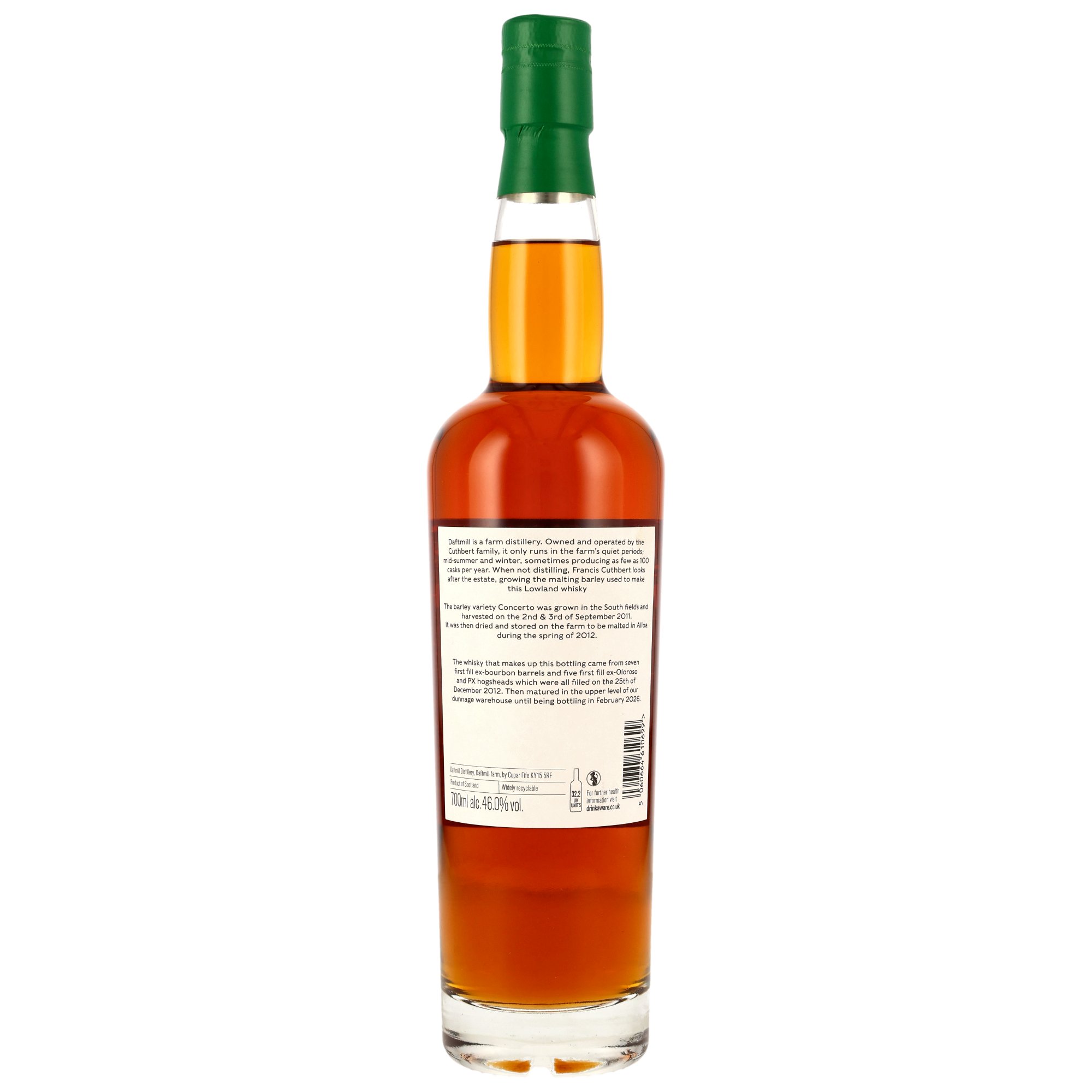 Daftmill 2012/2026 - 13 y.o. - Winter Release - 1st Fill Bourbon, Oloroso Sherry & PX Sherry Casks