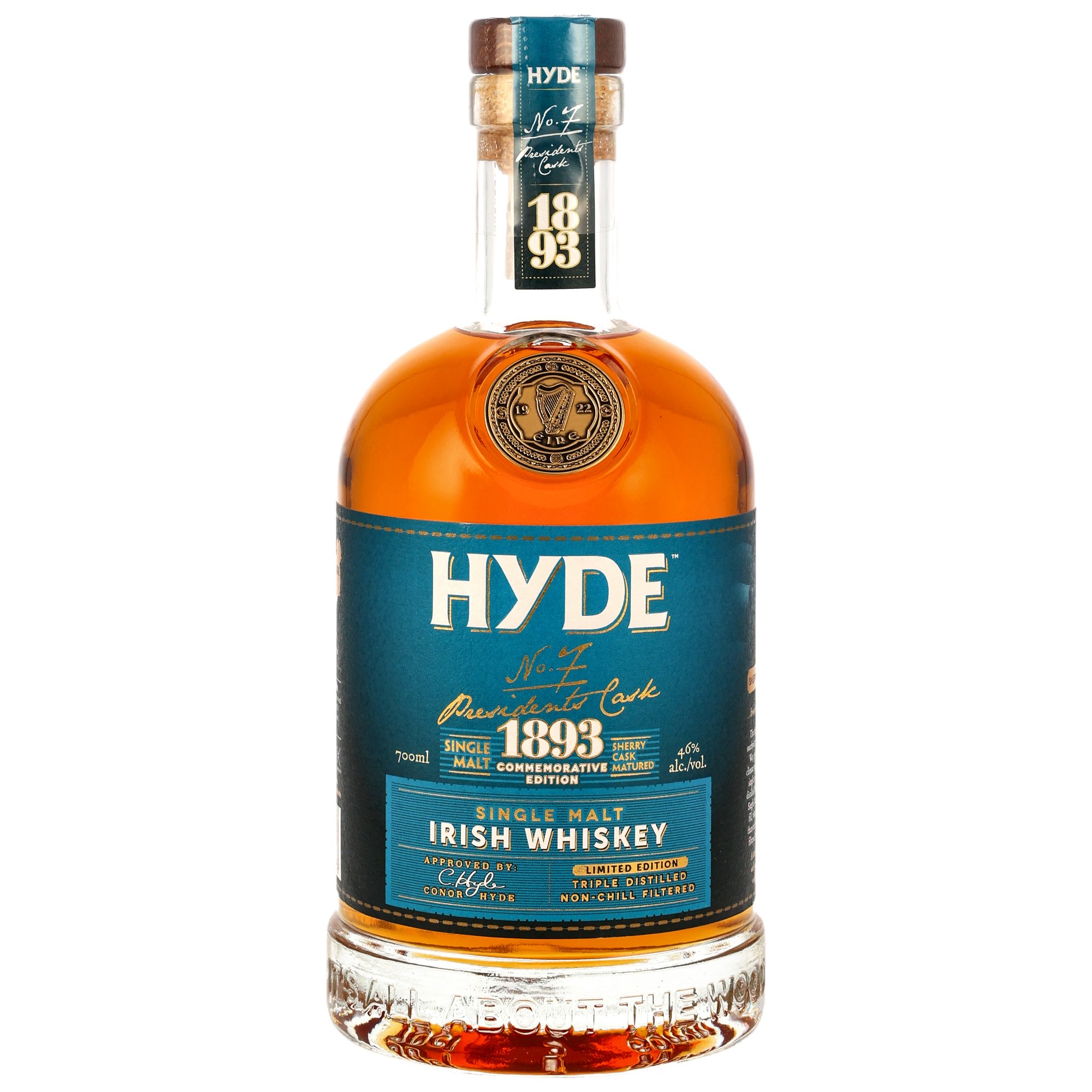 Hyde No.7 Sherry Matured - Irish Single Malt - neue Ausstattung