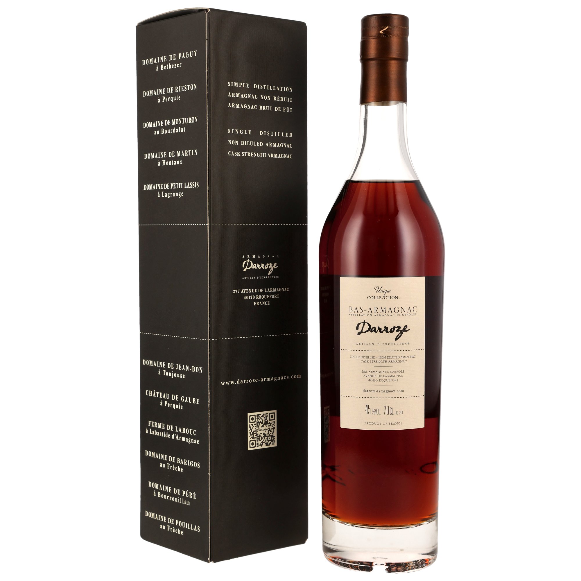 Domaine de Bellair 1973/2025 - 52 y.o. - Armagnac Darroze