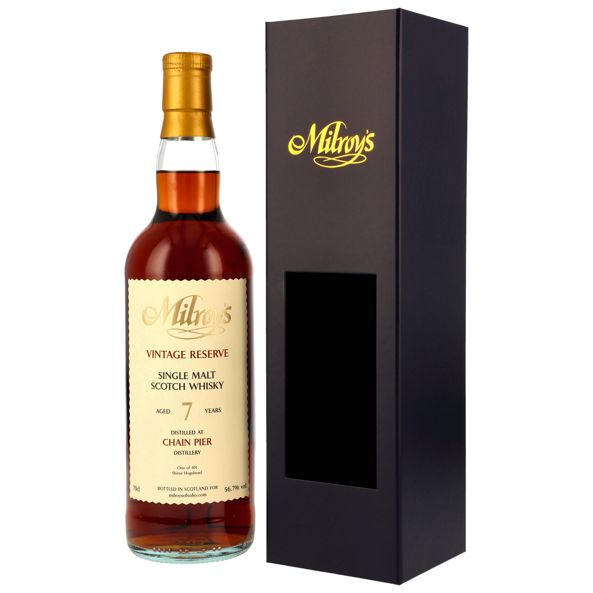 Chain Pier 2019/2026 - 7 y.o. - Shiraz Hogshead #1900012 - Milroys