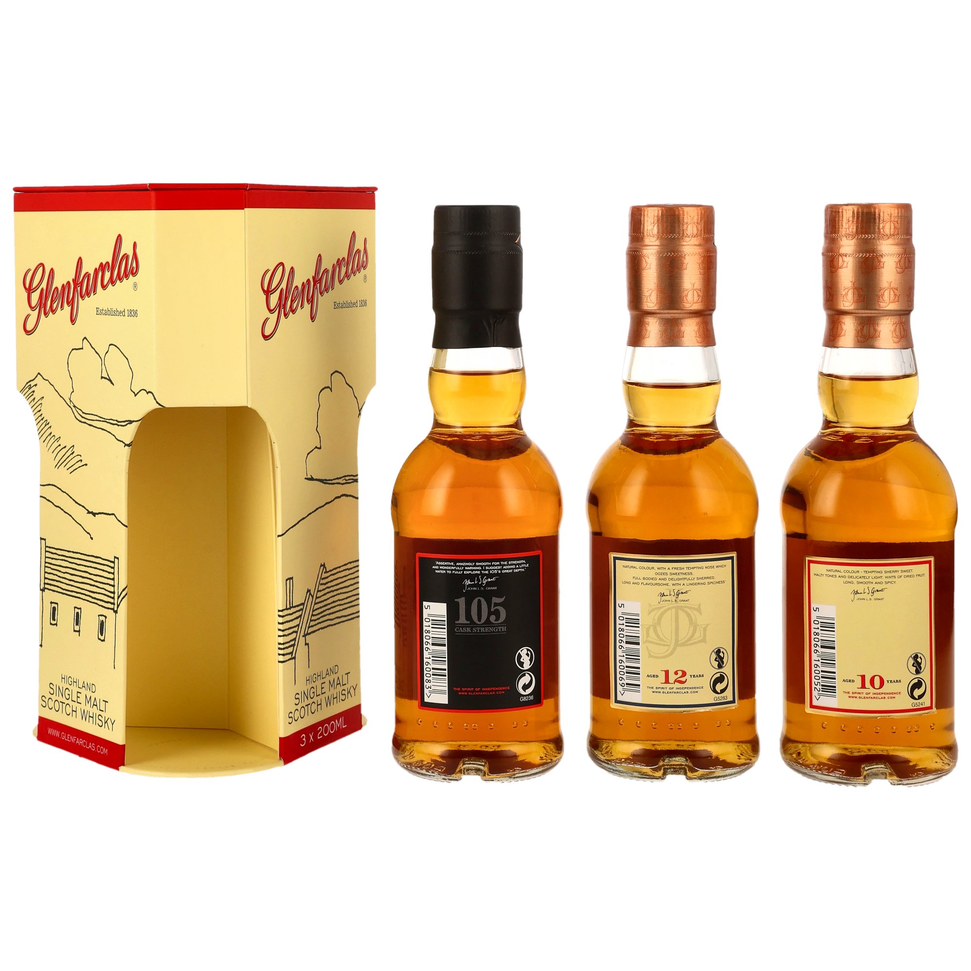 Glenfarclas Tripack Collection I - 3 x 0,2l