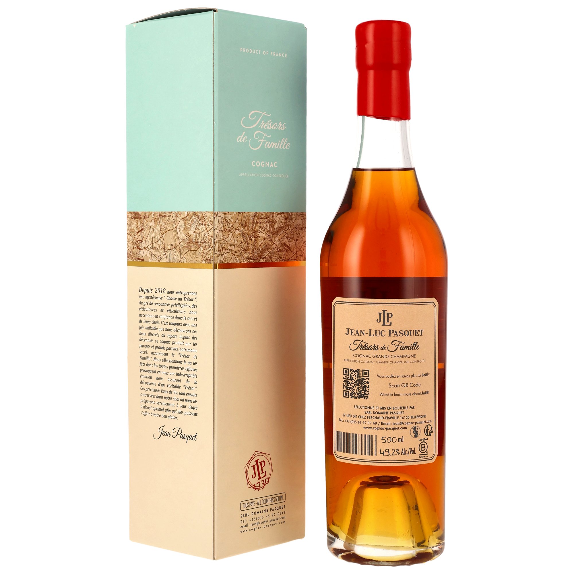 Jean-Luc Pasquet Le Cognac de Joel Lot 88/82